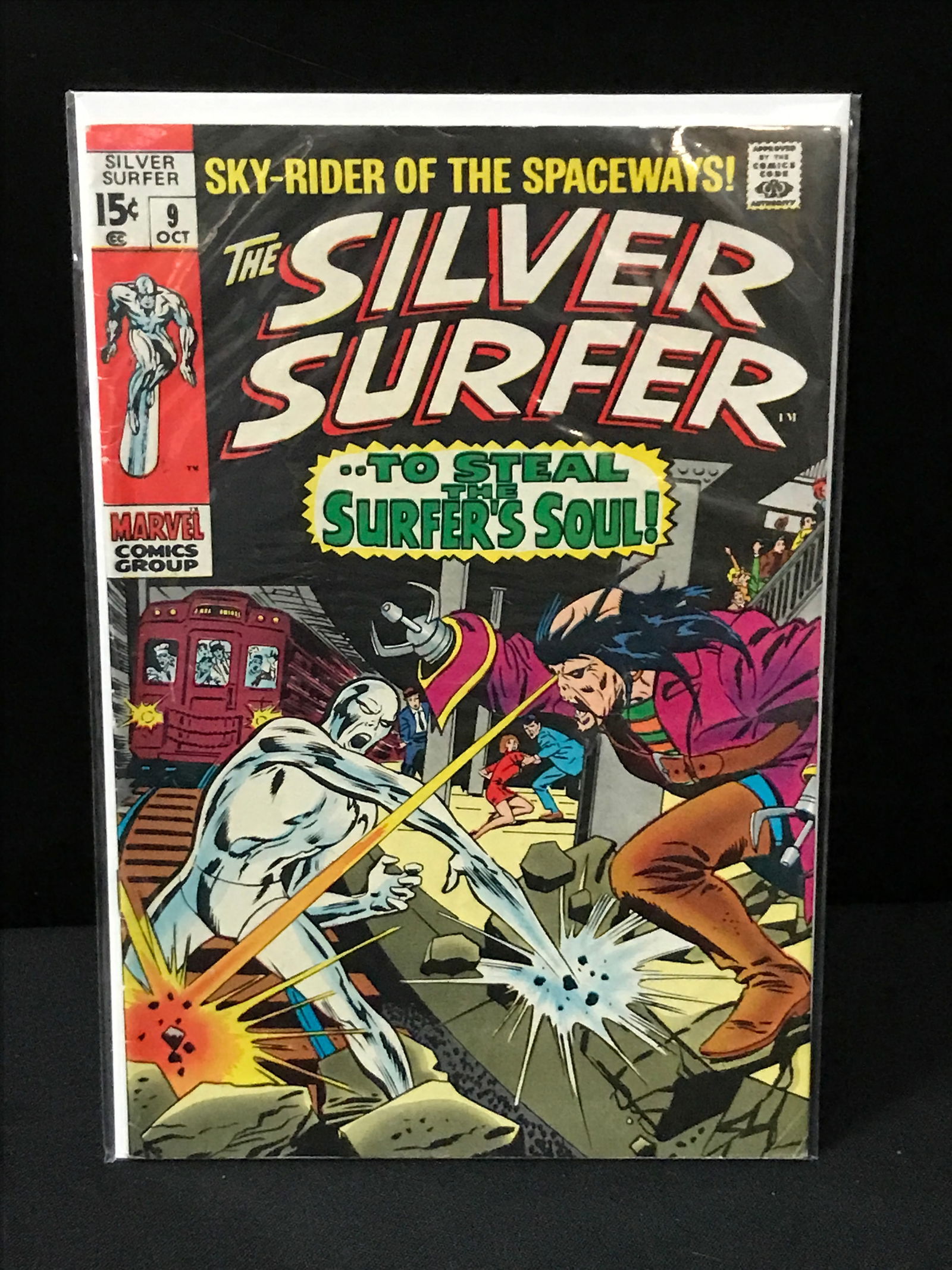 THE SILVER SURFER #9 - MARVEL COMICS (1 of 1)