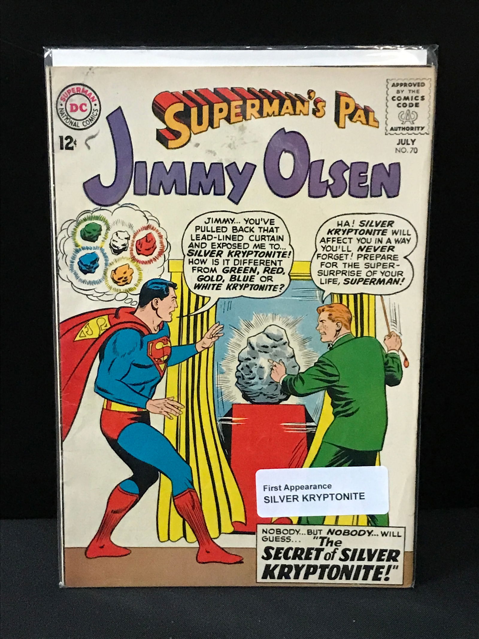 SUPERMAN'S PAL JIMMY OLSEN #70 1ST APPEARANCE SILVER KRYPTONITE - DC CIMICS: Prices are in Canadian dollars