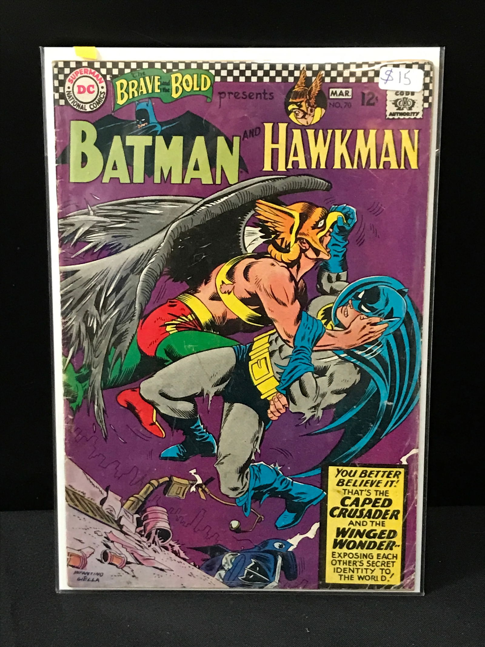 THE BRAVE AND THE BOLD PRESENTS #70 - DC COMICS (1 of 1)