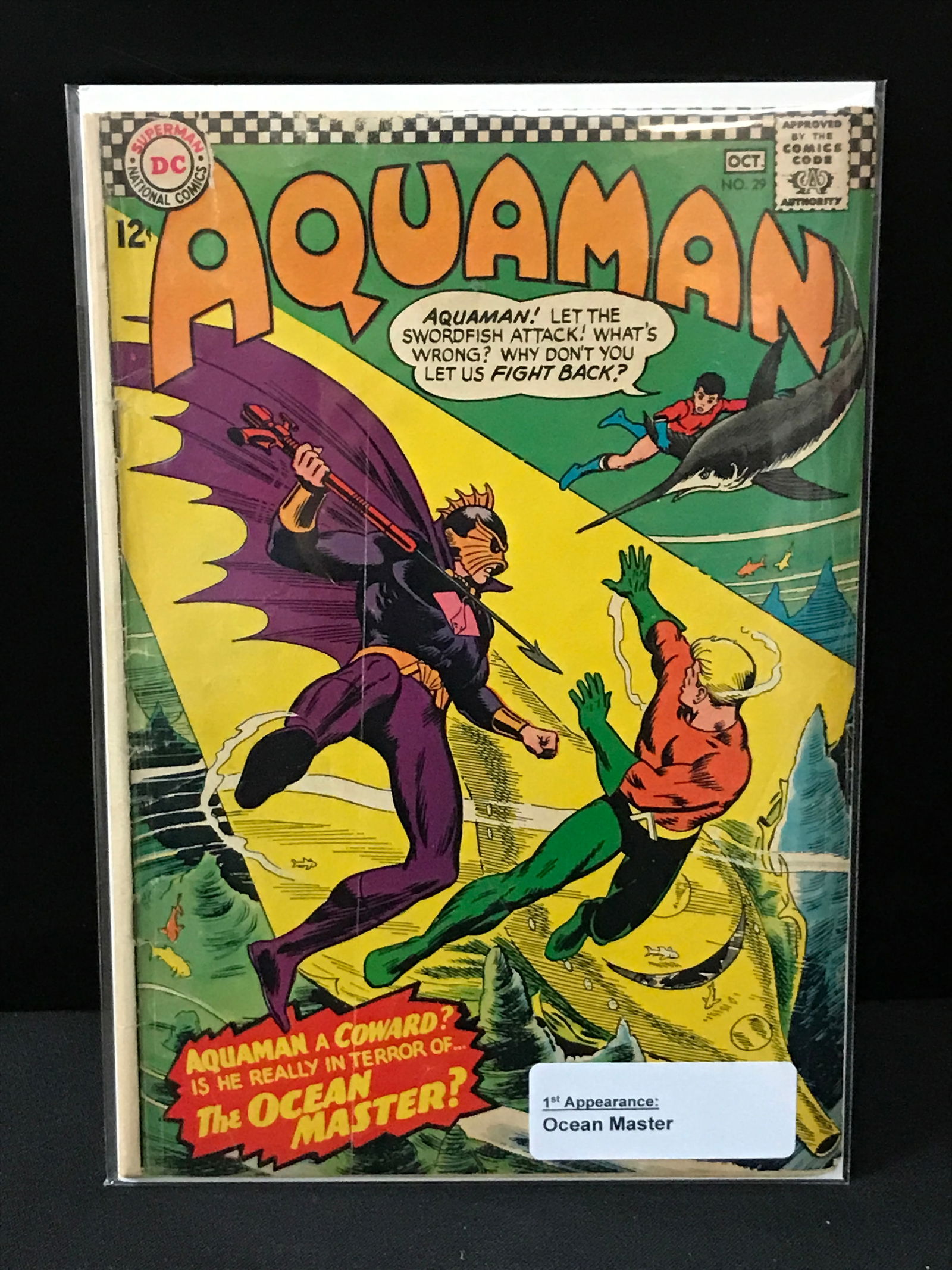 AQUAMAN #29 1ST APPEARANCE OCEAN MASTER - DC COMICS (1 of 1)