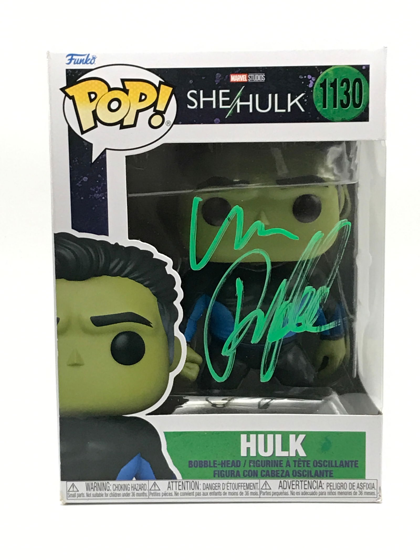 MARK RUFFALO SIGNED HULK FUNKO POP - KB COA (1 of 2)