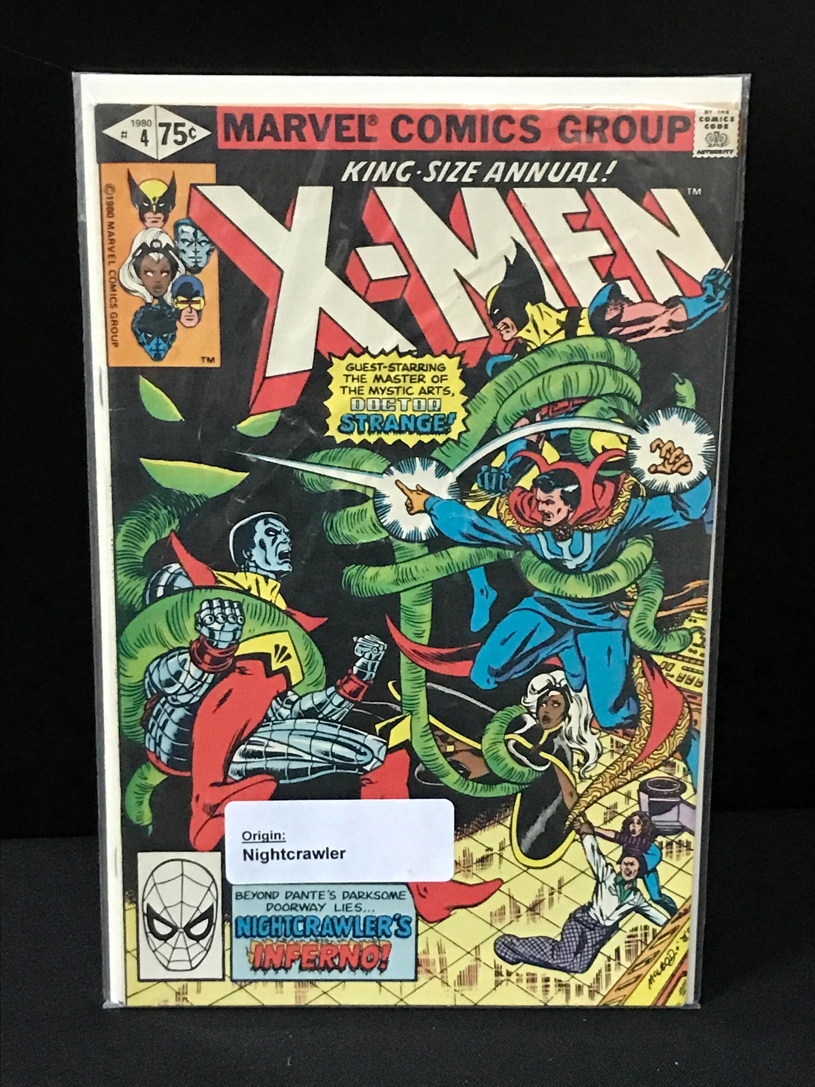 X-MEN KING SIZED ANNUAL #4 ORIGIN OF NIGHTCRAWLER - MARVEL COMICS: Prices are in Canadian dollars