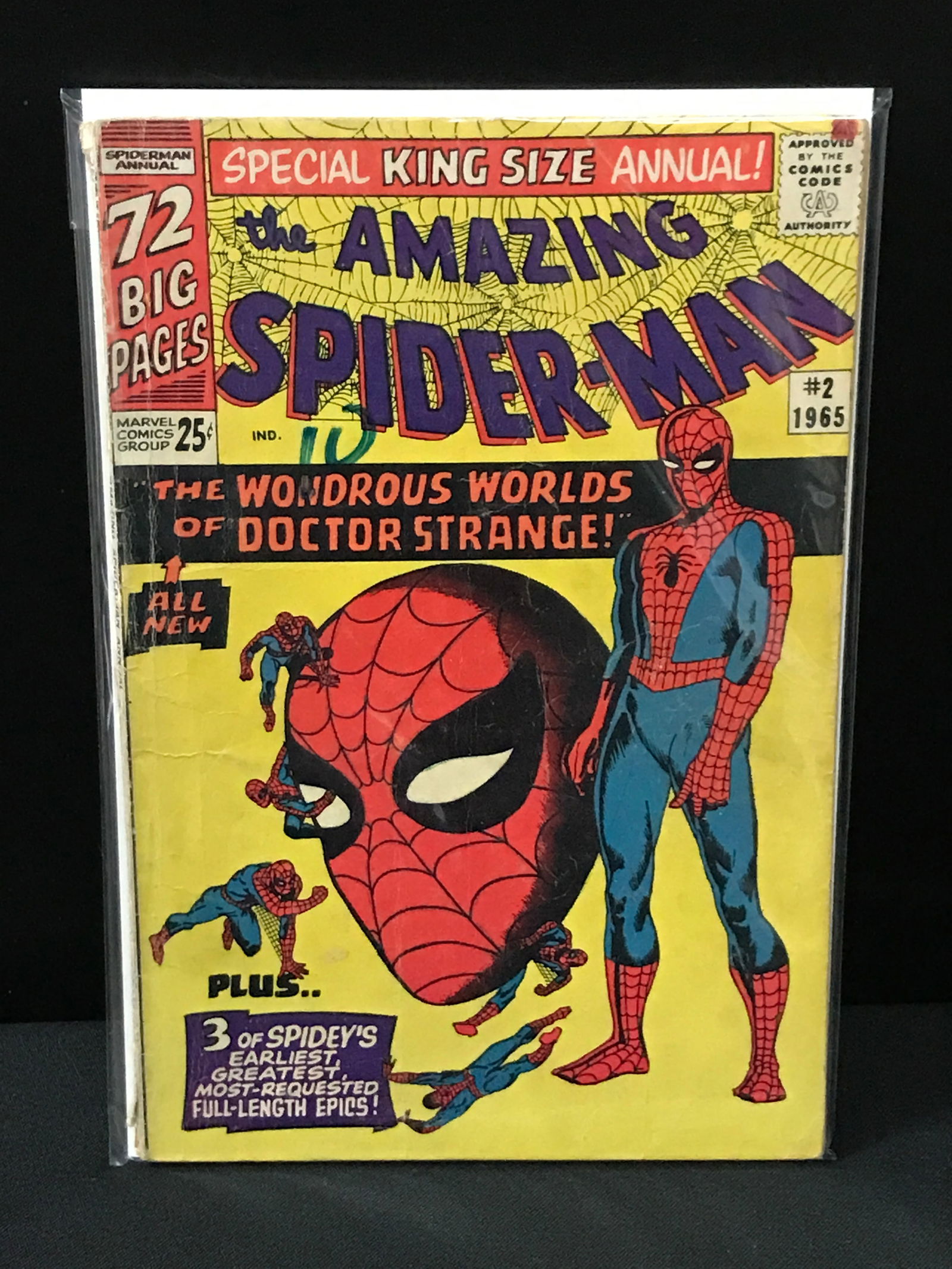 THE AMAZING SPIDERMAN KING SIZED ANNUAL #2 - MARVEL COMICS (1 of 1)