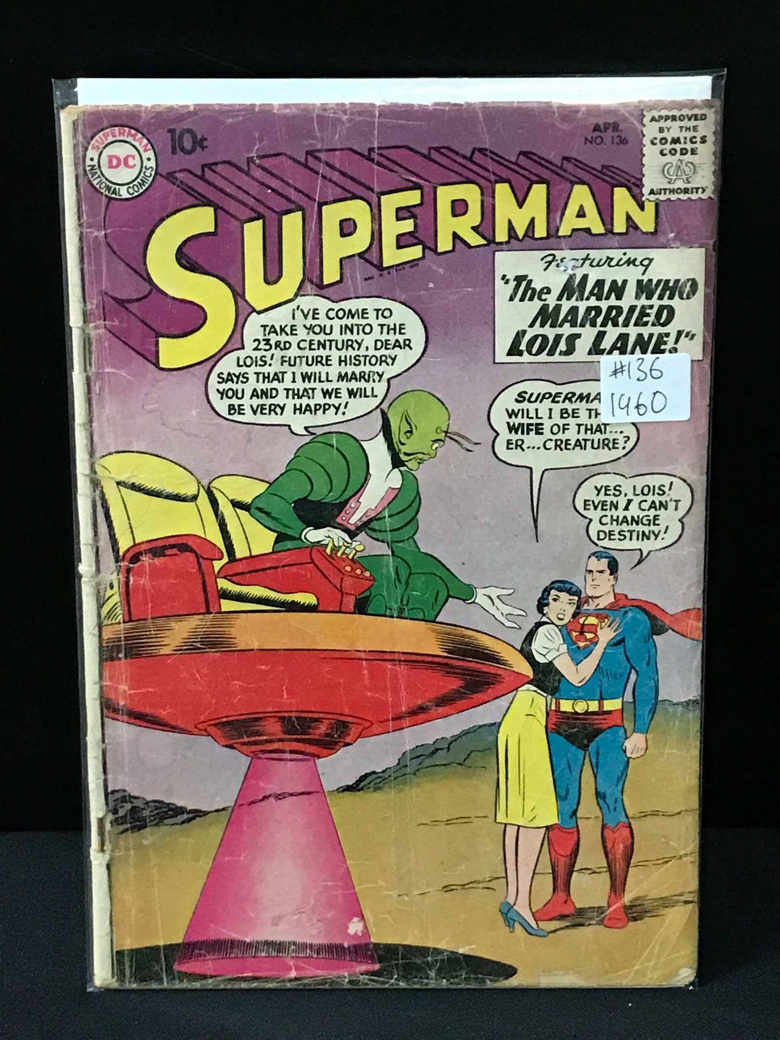 SUPERMAN #136 (1960) - DC COMICS: Prices are in Canadian dollars