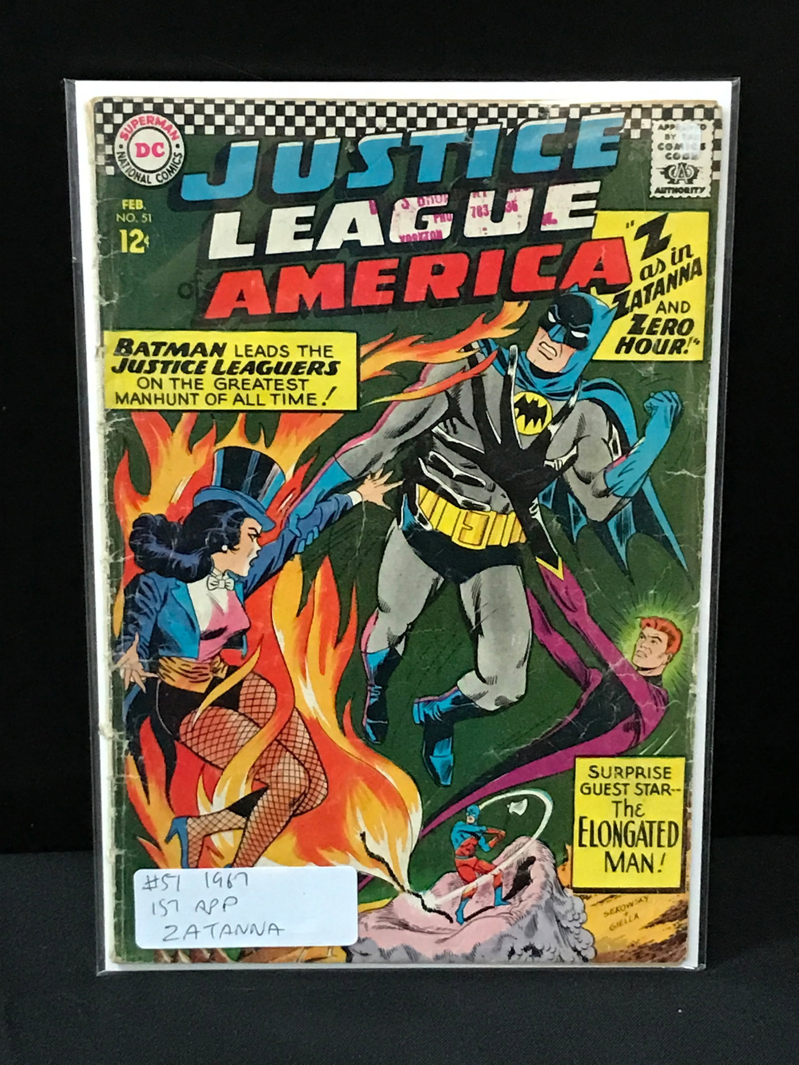JUSTICE LEAGUE OF AMERICA #51 - DC COMICS: Prices are in Canadian dollars