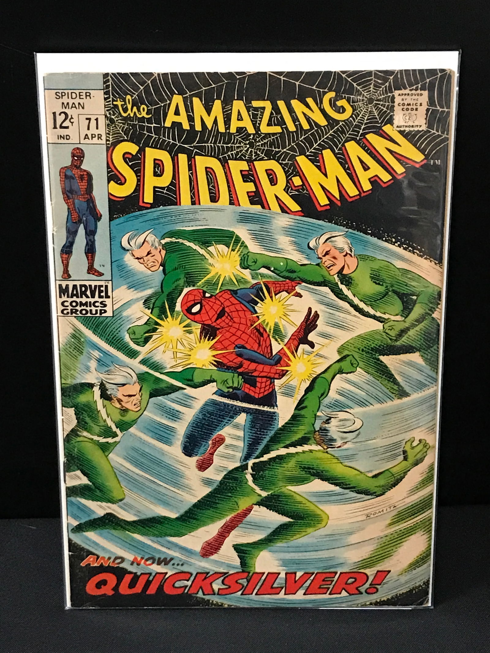 THE AMAZING SPIDERMAN #71 - MARVEL COMICS (1 of 1)