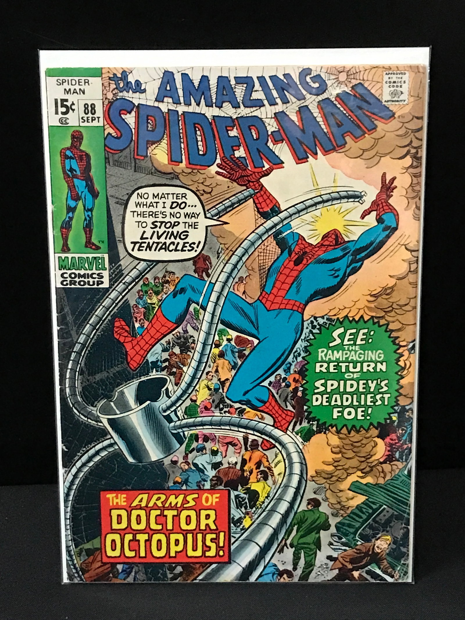 THE AMAZING SPIDERMAN #88 - MARVEL COMICS: Prices are in Canadian dollars