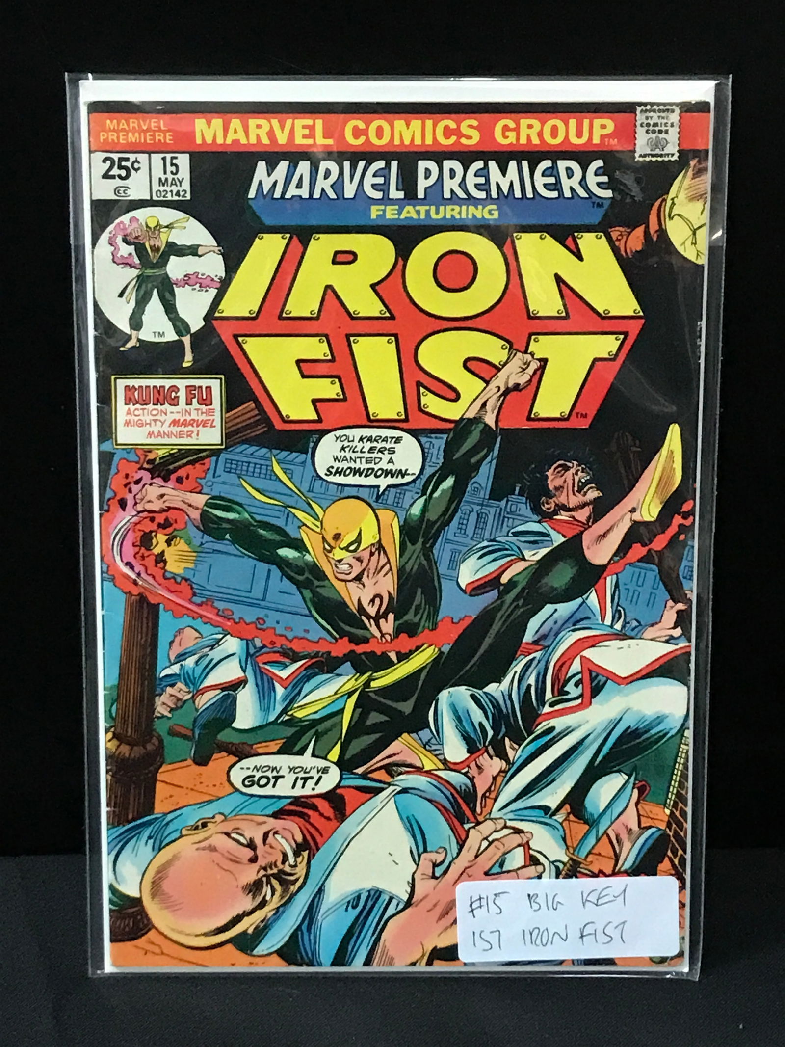 MARVEL PREMIERE #15 1ST IRON FIST - MARVEL COMICS (1 of 1)