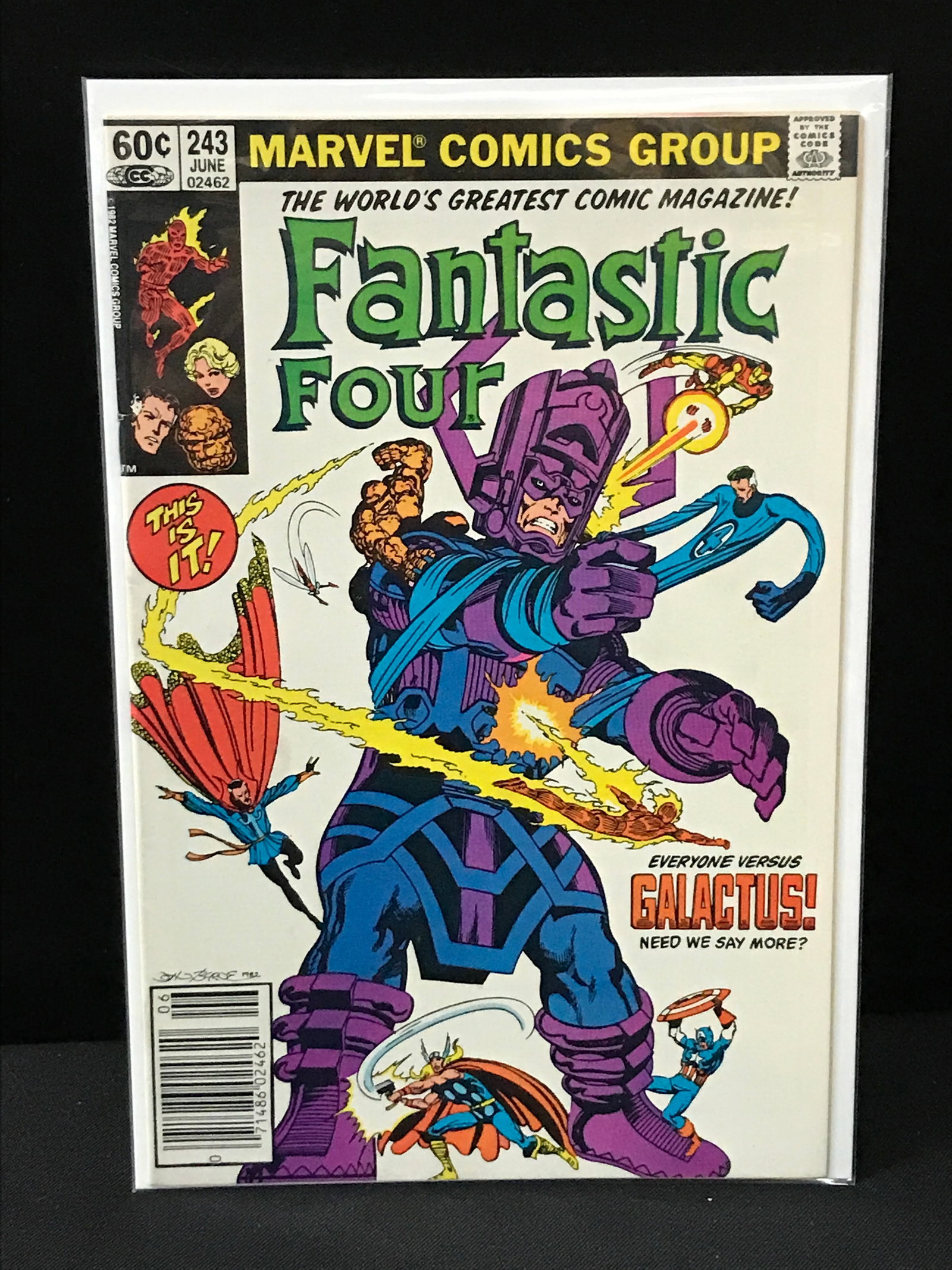 FANTASTIC FOUR #243 - MARVEL COMICS: Prices are in Canadian dollars