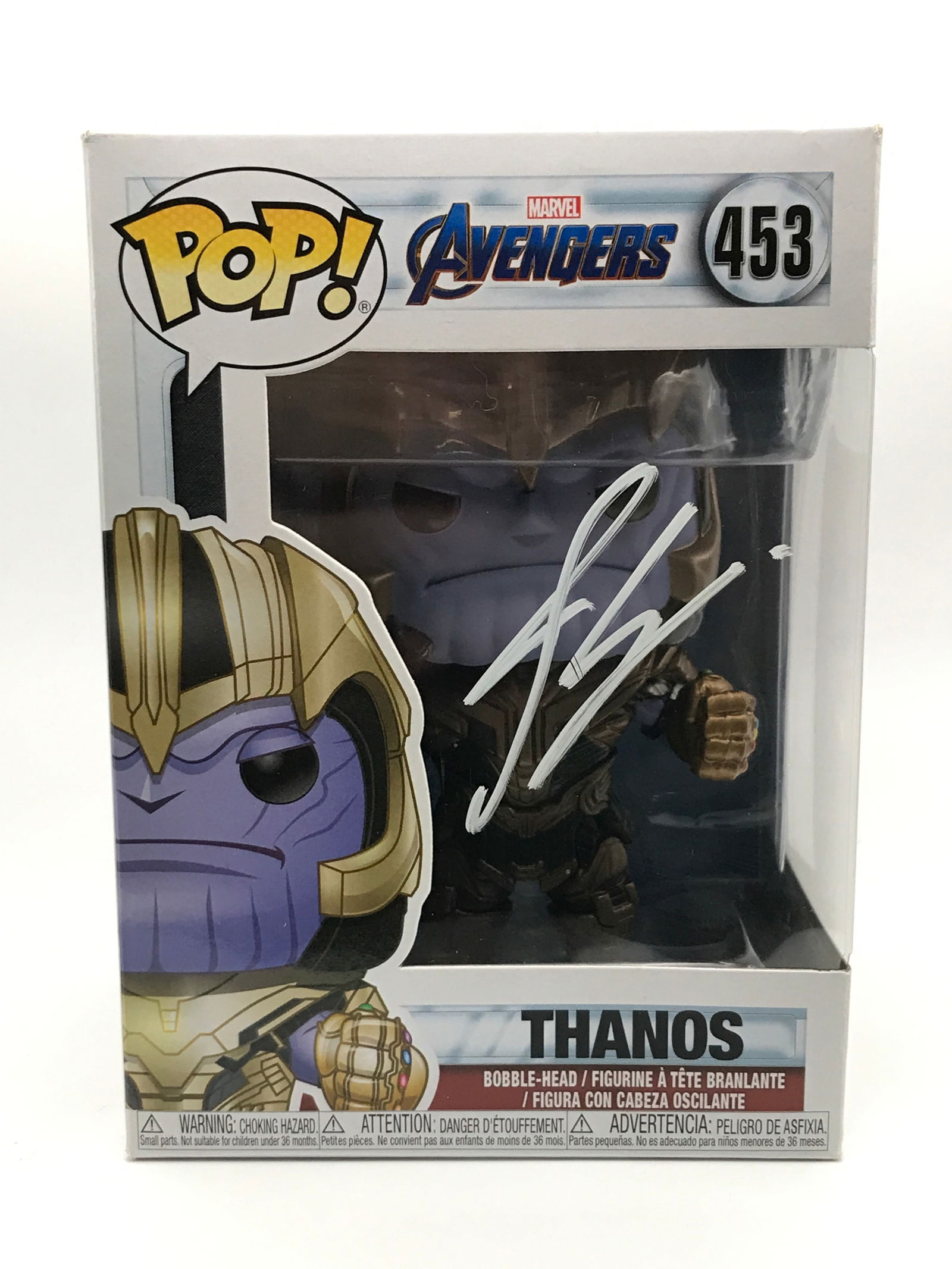 JOSH BROLIN SIGNED THANOS FUNKO POP - KB COA (1 of 2)