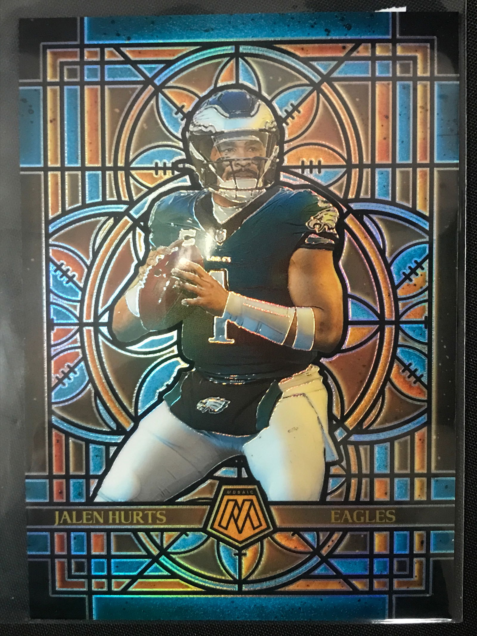 2025 PANINI MOSAIC STAIN GLASS JALEN HURTS: Prices are in Canadian dollars