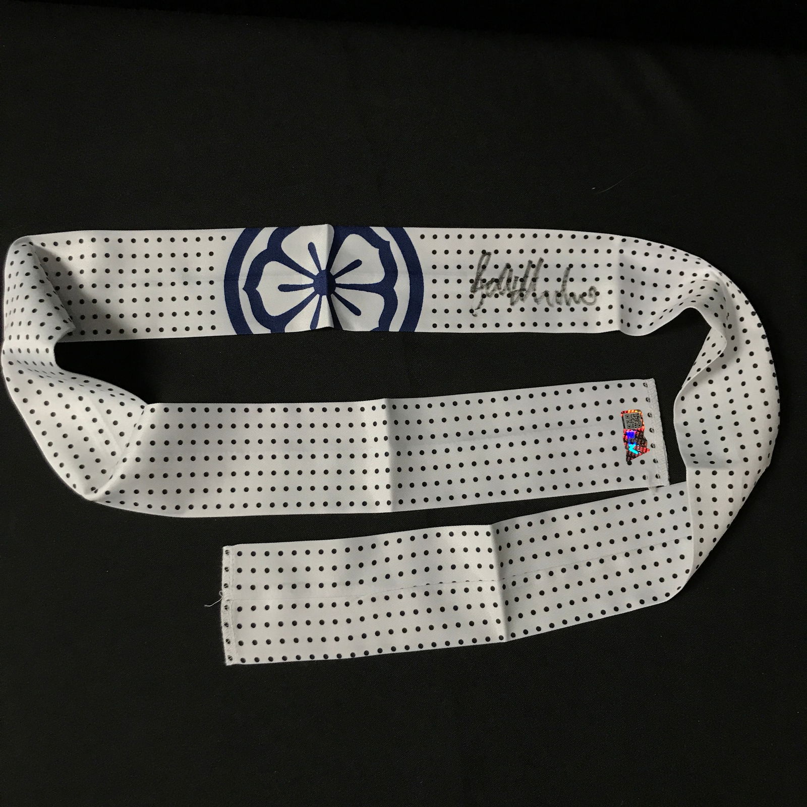RALPH MACCHIO SIGNED KARATE KID HEAD BAND - ACE COA (1 of 2)