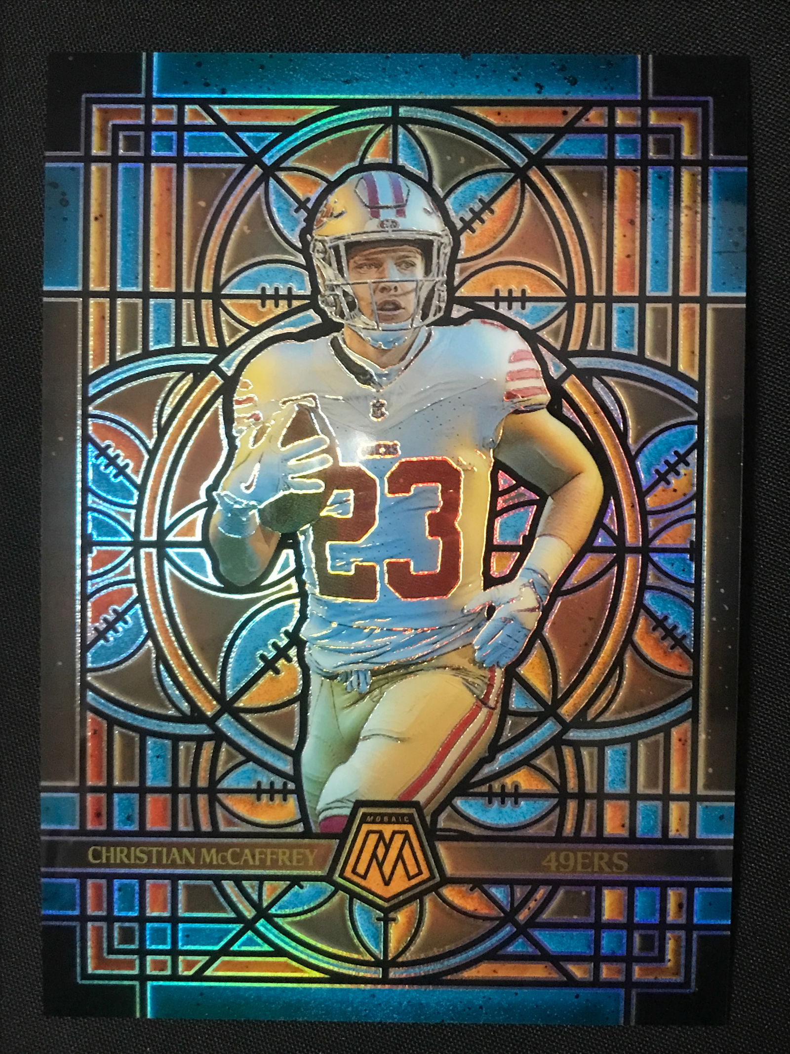 2025 PANINI MOSAIC STAIN GLASS CHRISTIAN MCCAFFREY (1 of 2)