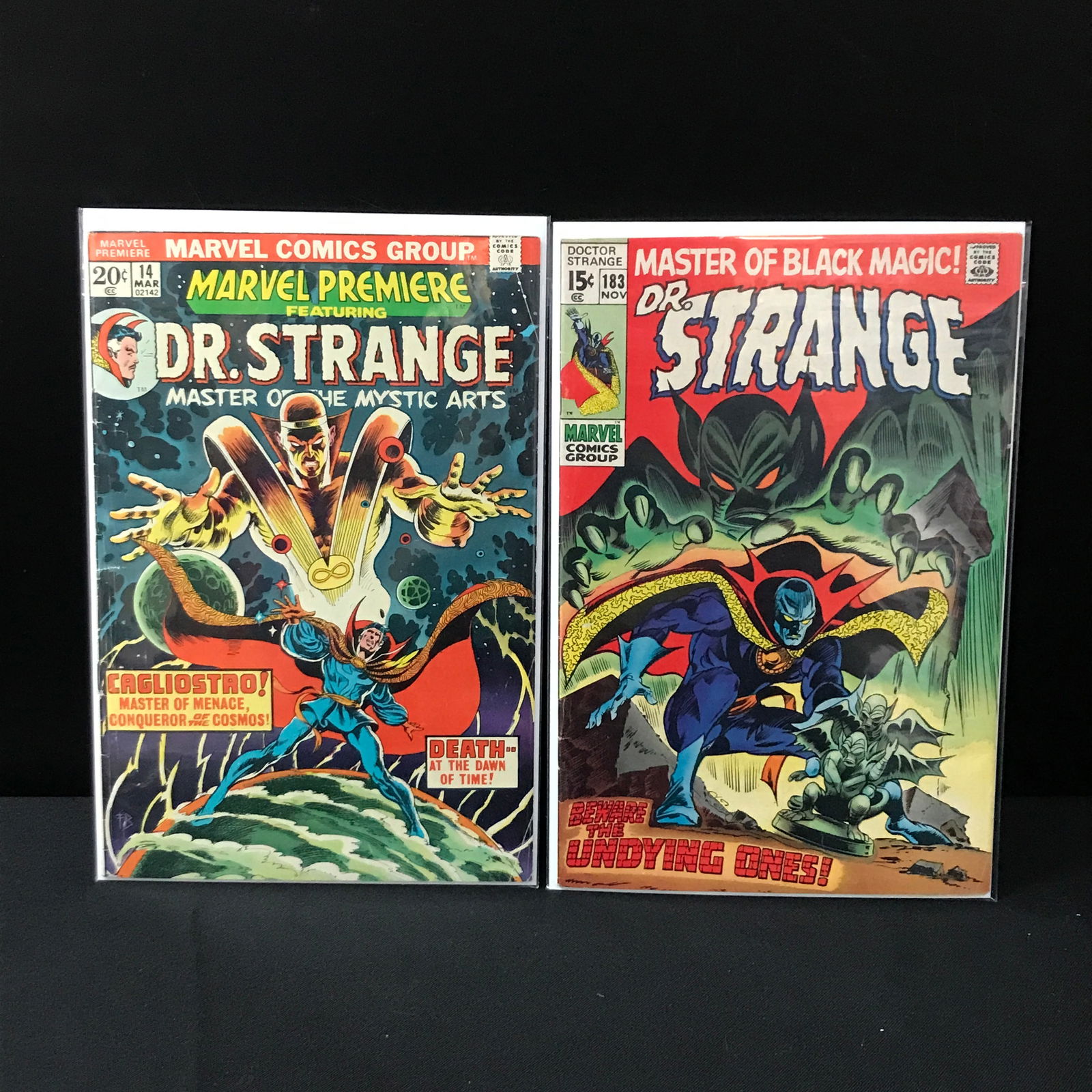 LOT OF 2 COMICS FEATURING DR. STRANGE - MARVEL COMICS (1 of 1)