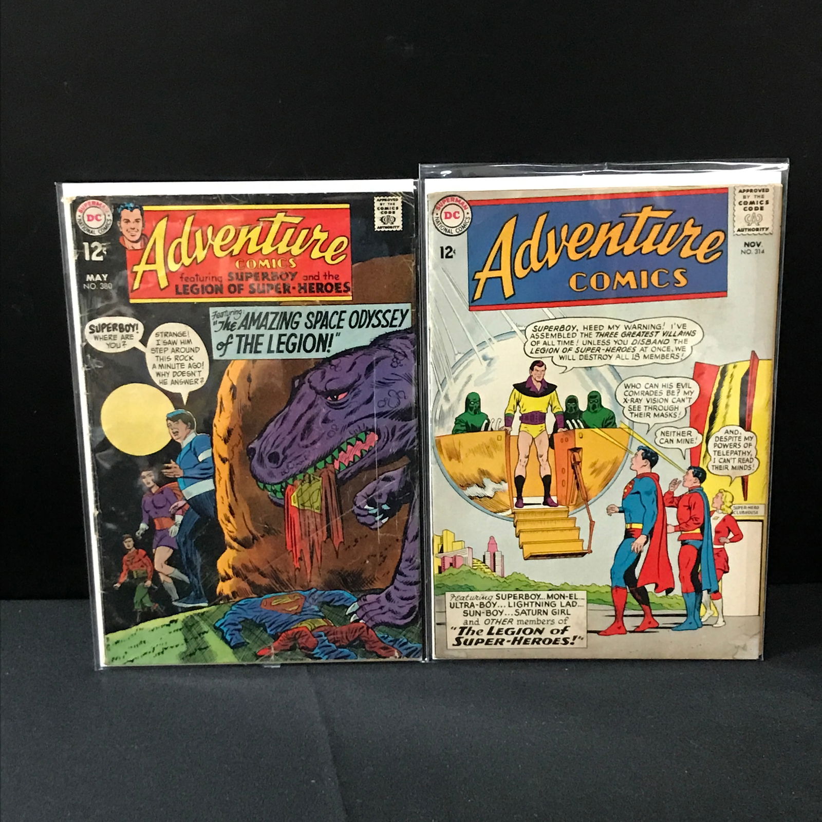 LOT OF 2 ADVENTURE COMICS - DC COMICS (1 of 1)