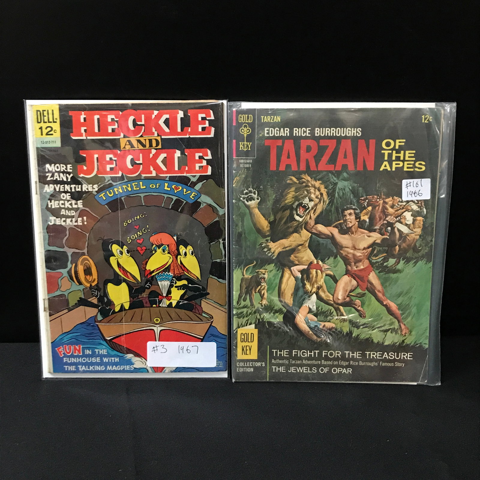 LOT OF 2 COMICS (1966/67): Prices are in Canadian dollars