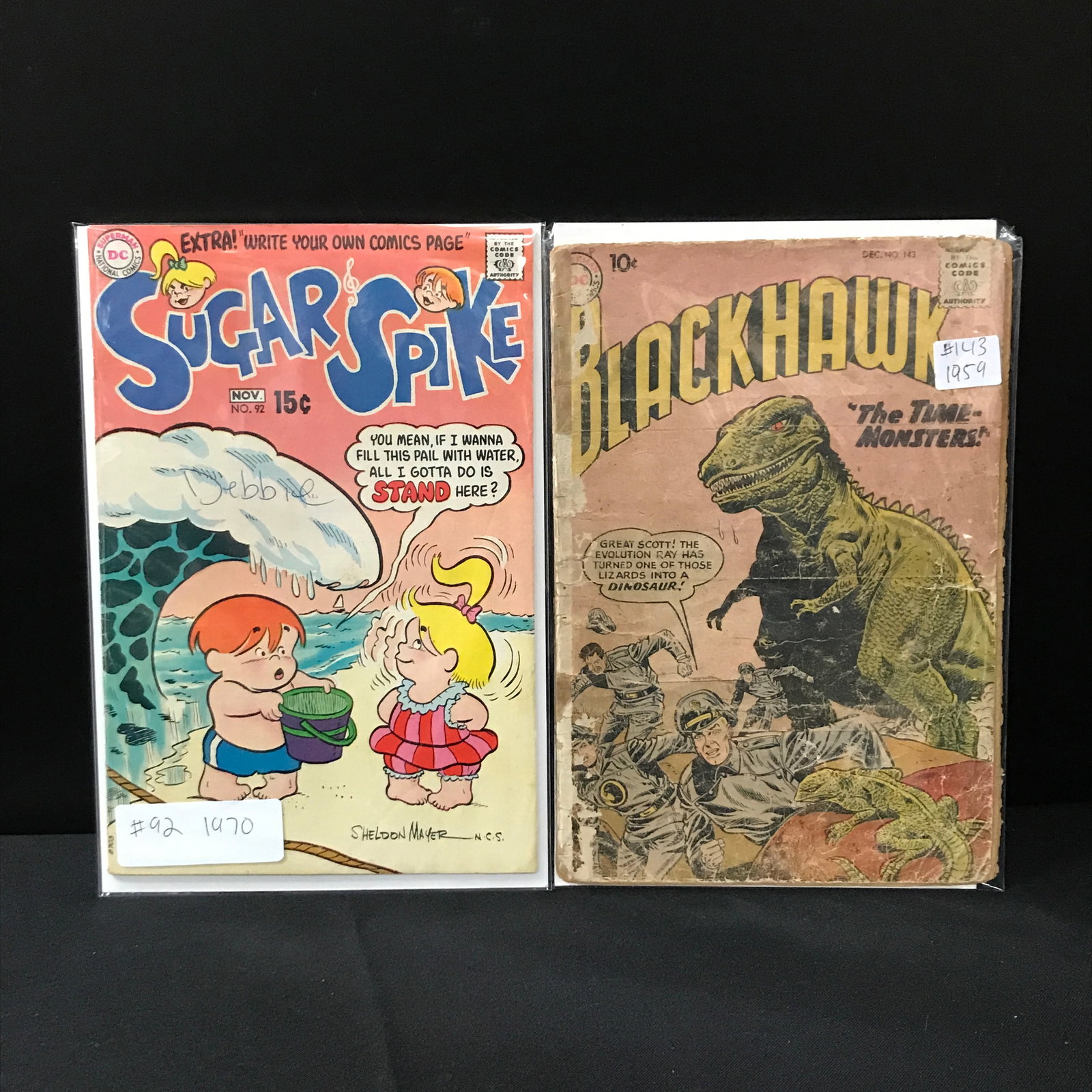 LOT OF 2 COMICS (1959/70) - DC COMICS: Prices are in Canadian dollars