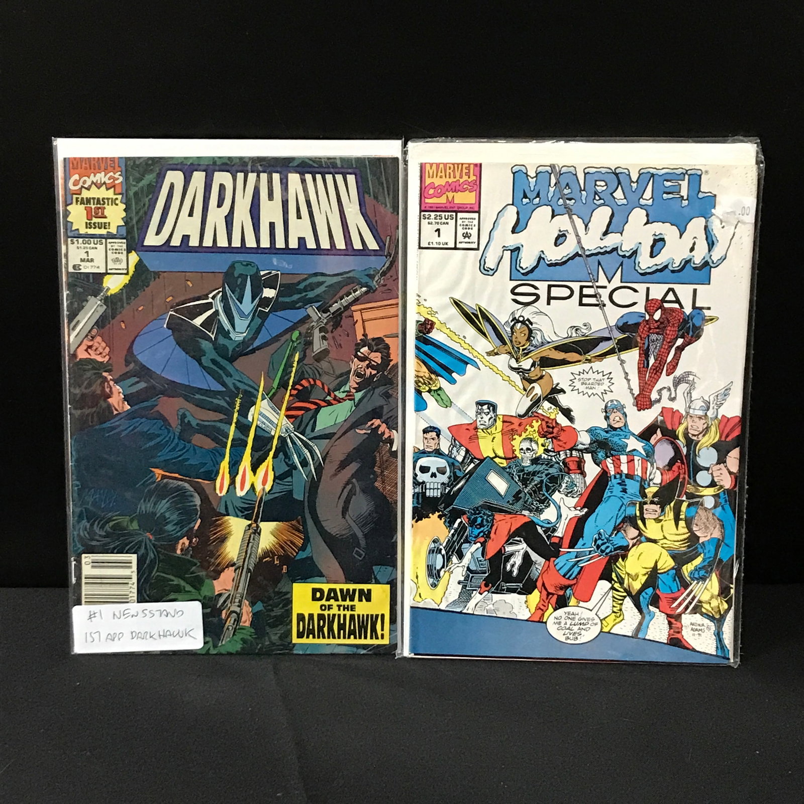 LOT OF 2 1ST ISSUE COMICS - MARVEL COMICS: Prices are in Canadian dollars