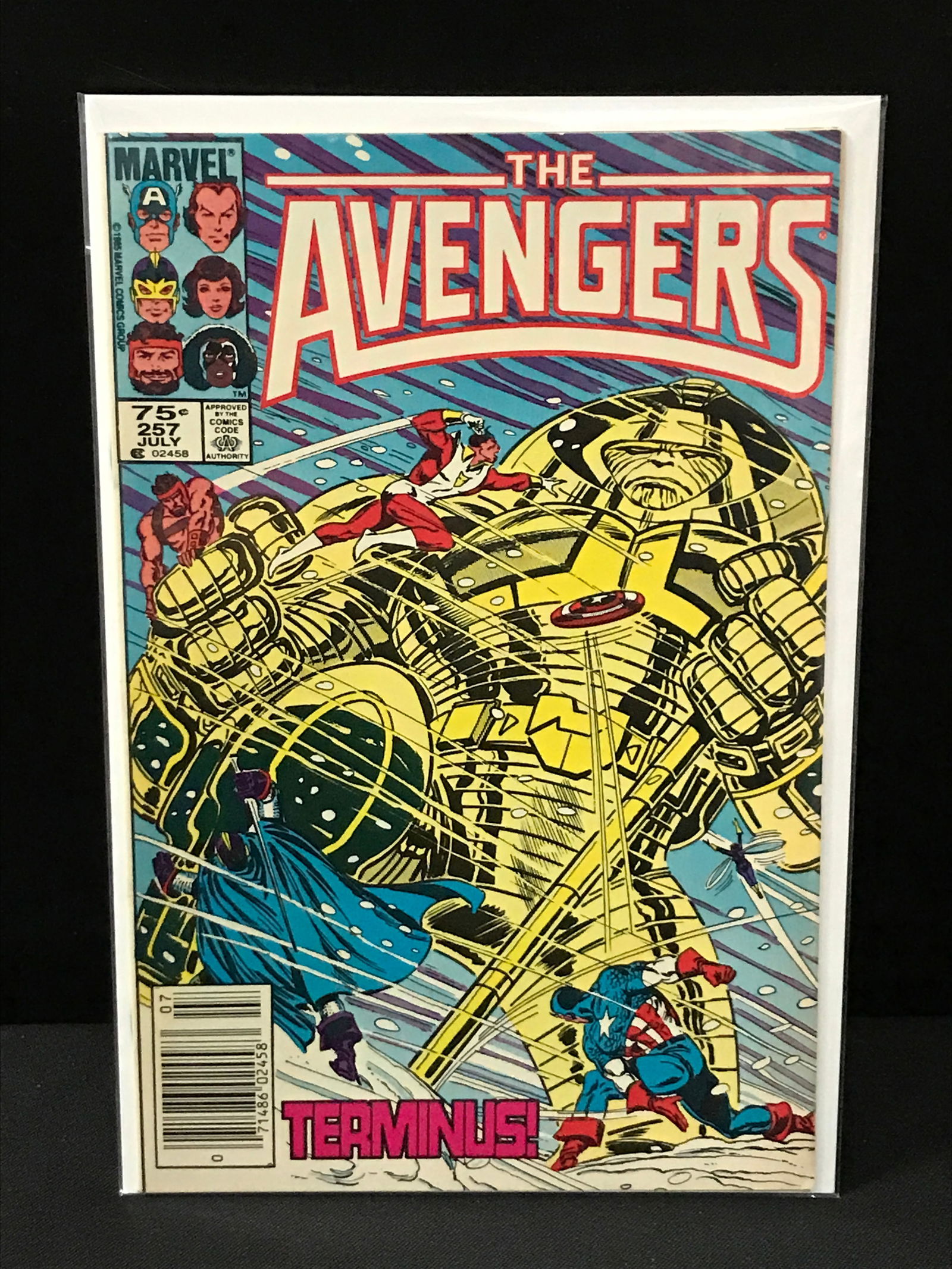 THE AVENGERS #257 - MARVEL COMICS (1 of 1)
