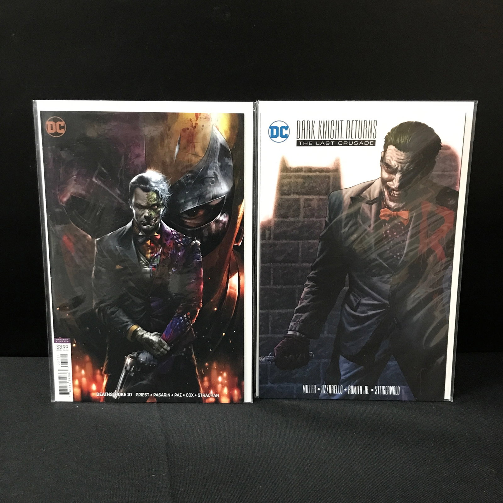 LOT OF 2 DC COMICS: Prices are in Canadian dollars