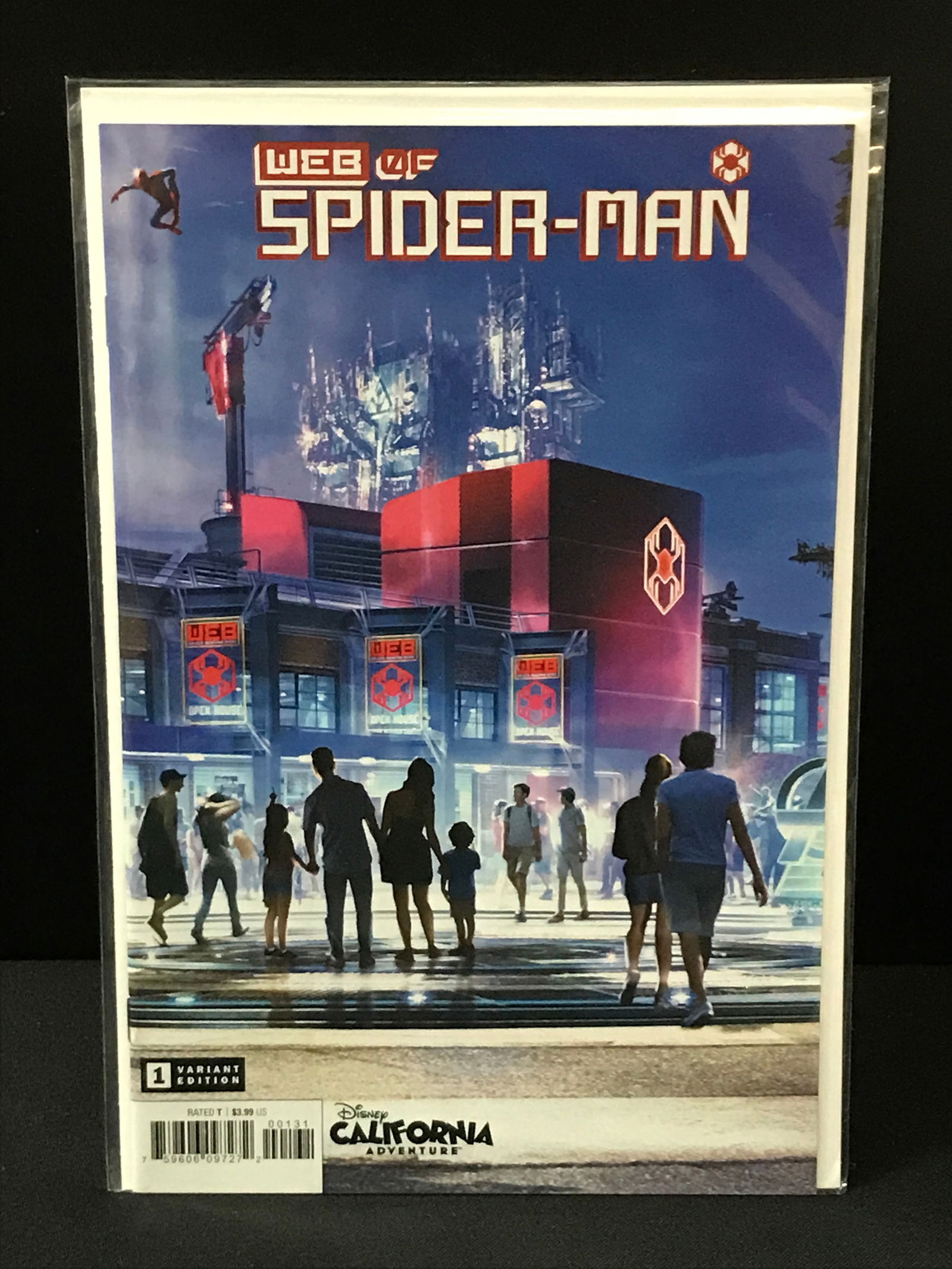 WEB OF SPIDERMAN #1 VARIANT EDITION - MARVEL COMICS (1 of 1)