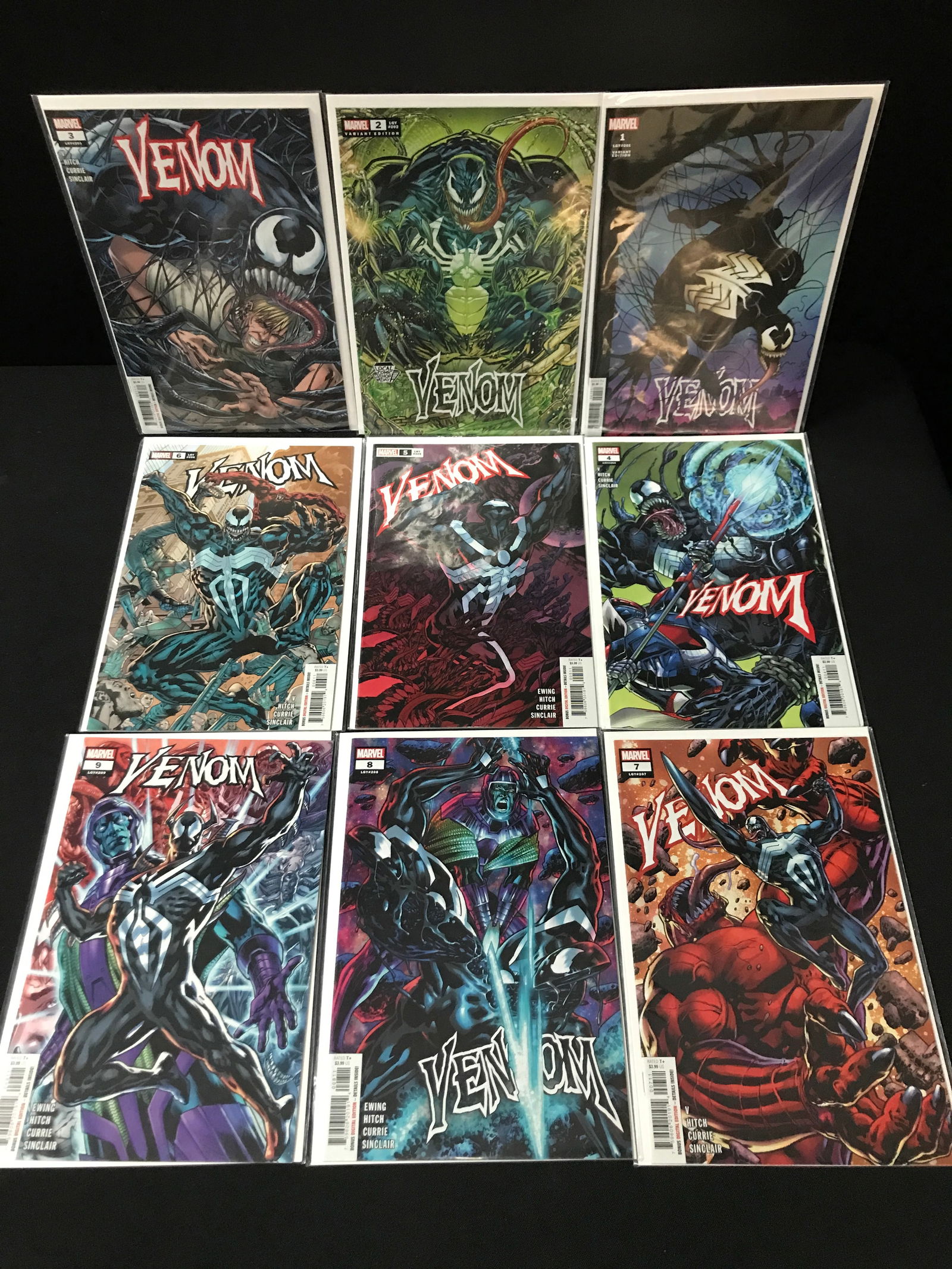 LOT OF 9 VENOM COMICS - MARVEL COMICS (1 of 1)