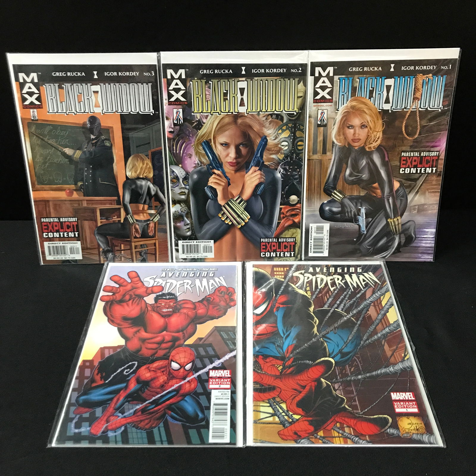 LOT OF 5 MIXED TITLE COMICS - VARIOUS PUBLISHERS (1 of 1)