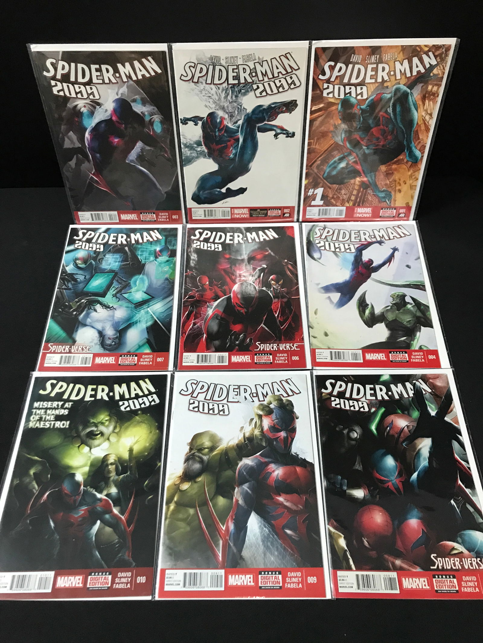 LOT OF SPIDERMAN 2099 COMICS - MARVEL COMICS (1 of 1)