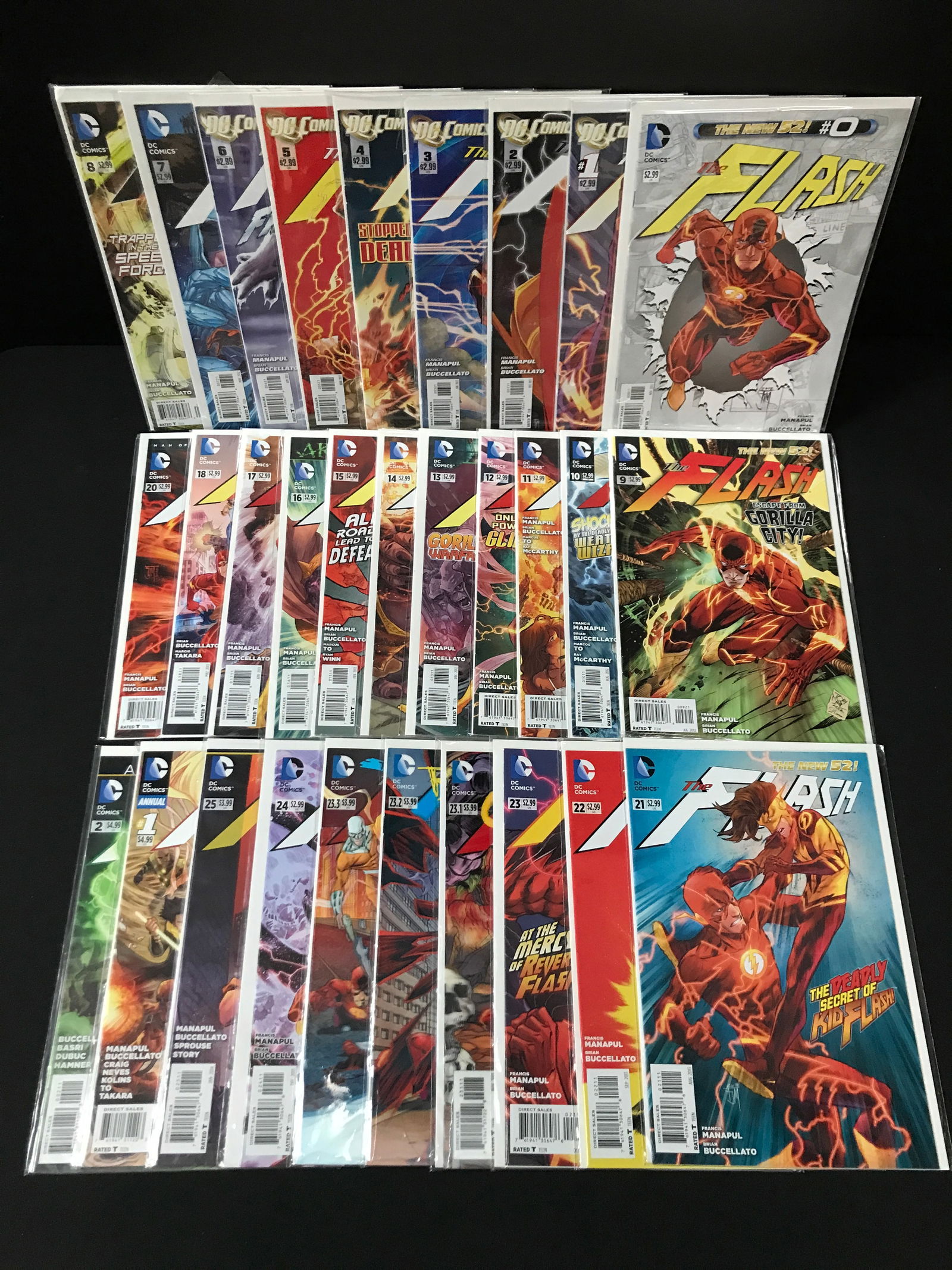 LARGE LOT OF FLASH COMICS - DC COMICS (1 of 1)
