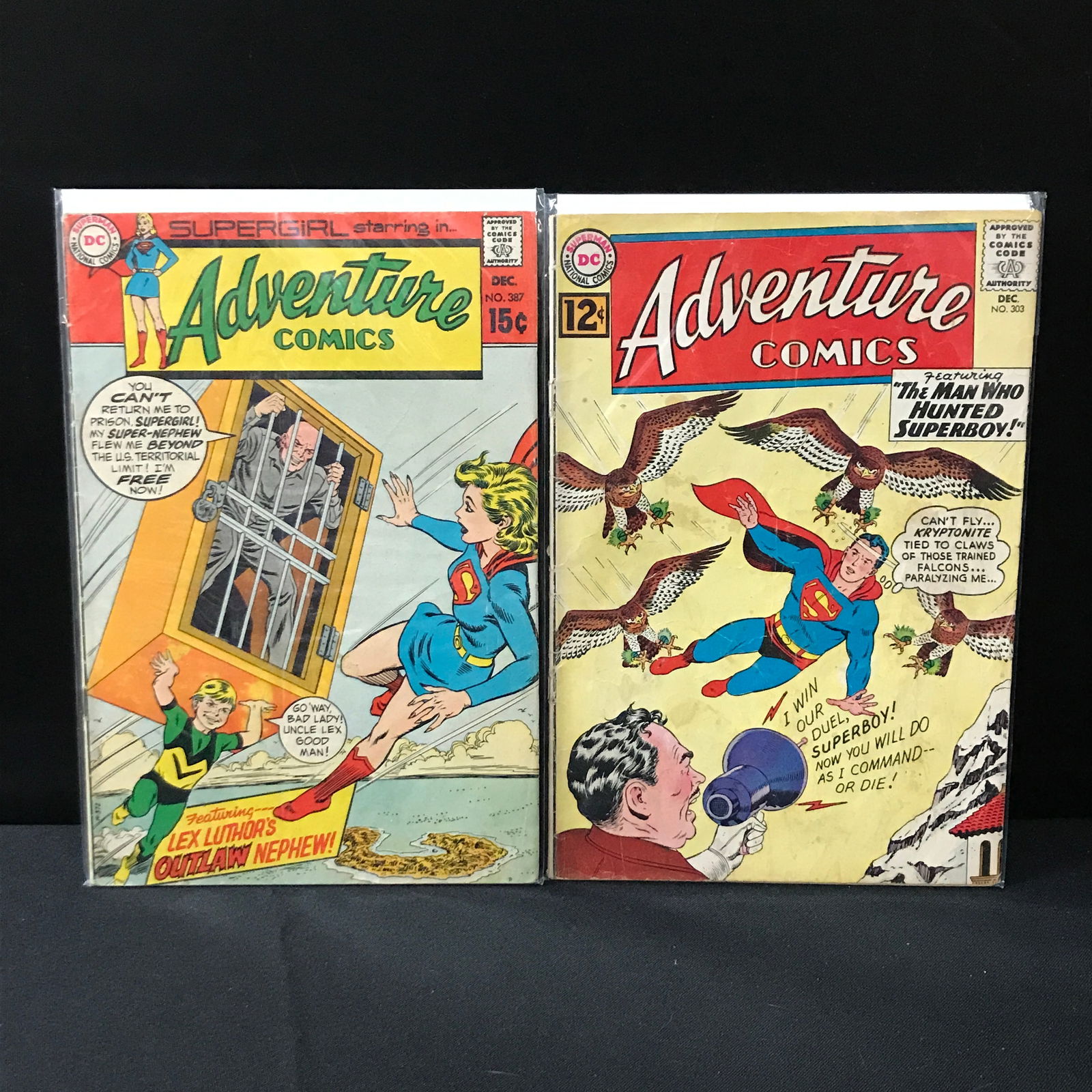 LOT OF 2 ADVENTURE COMICS - DC COMICS (1 of 1)
