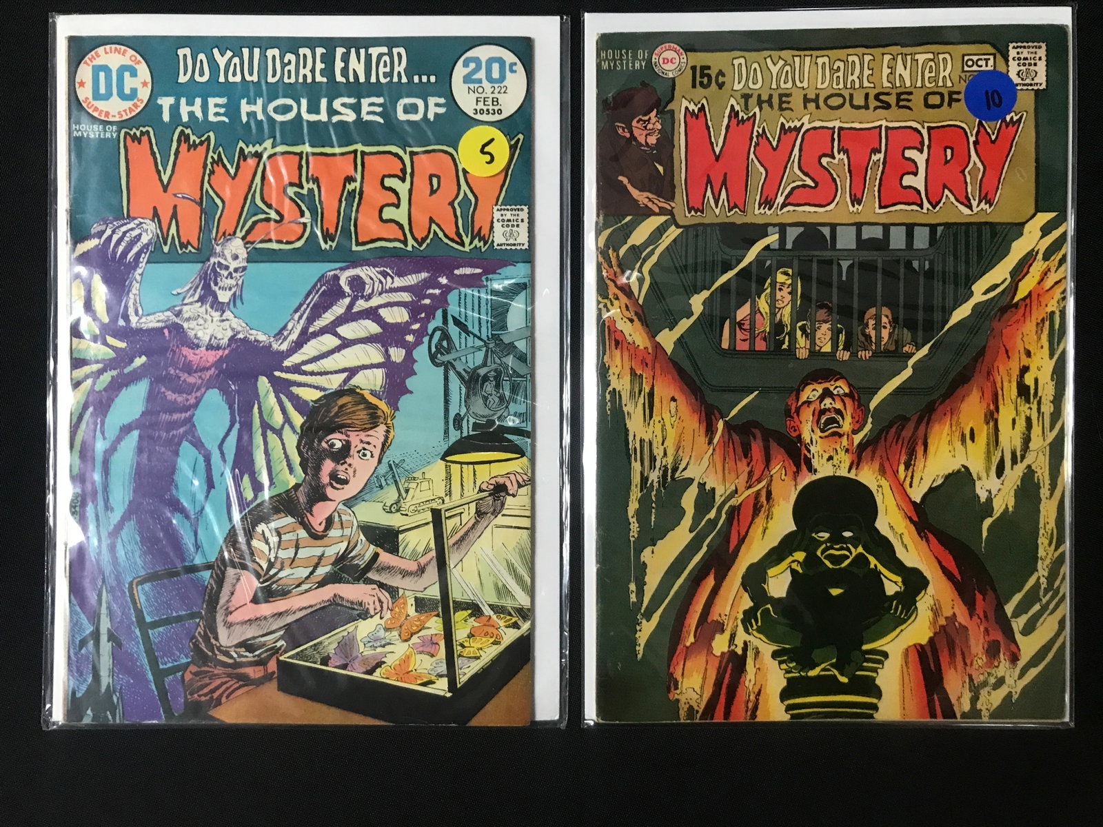 DC COMICS THE HOUSE OF MYSTERY COMIC BOOK LOT: Prices are in Canadian Dollars