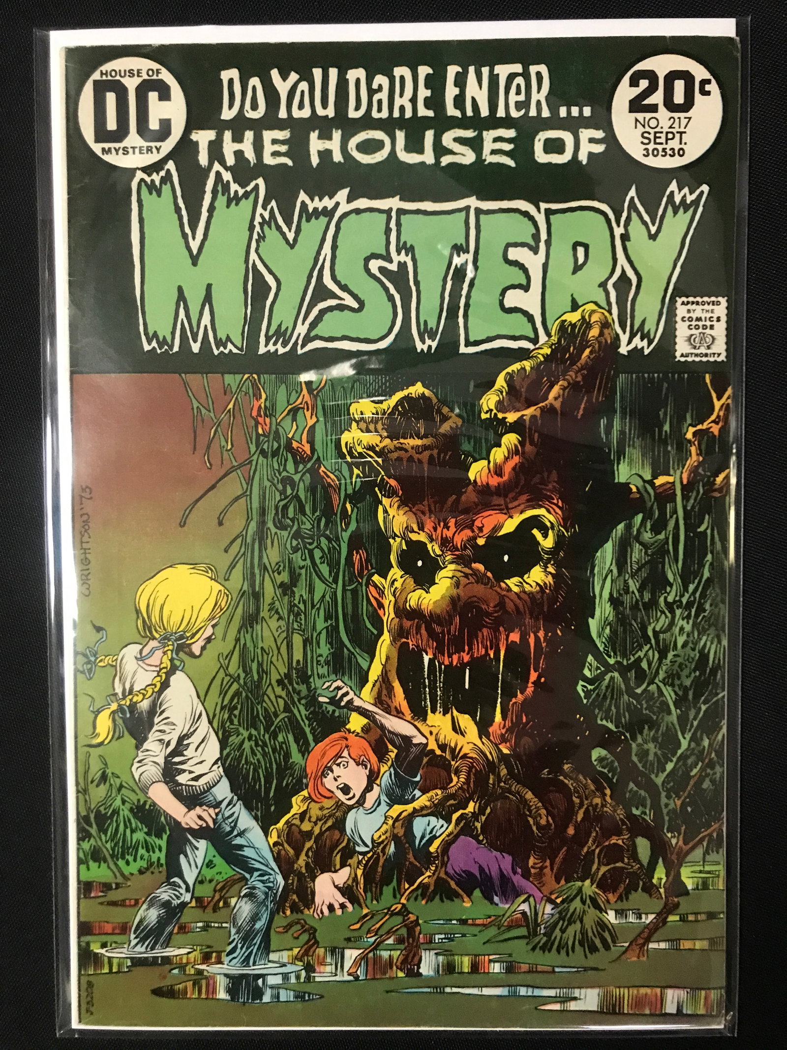 DC COMICS THE HOUSE OF MYSTERY NO.217: Prices are in Canadian Dollars