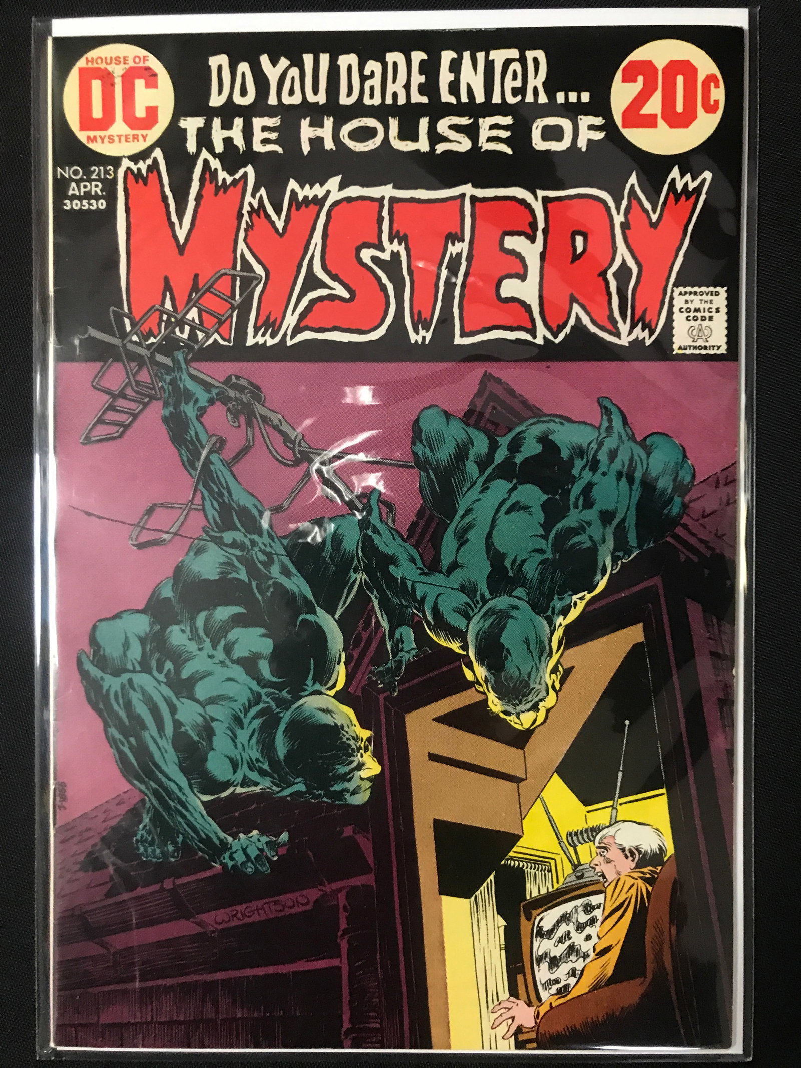 DC COMICS THE HOUSE OF MYSTERY NO.213: Prices are in Canadian Dollars