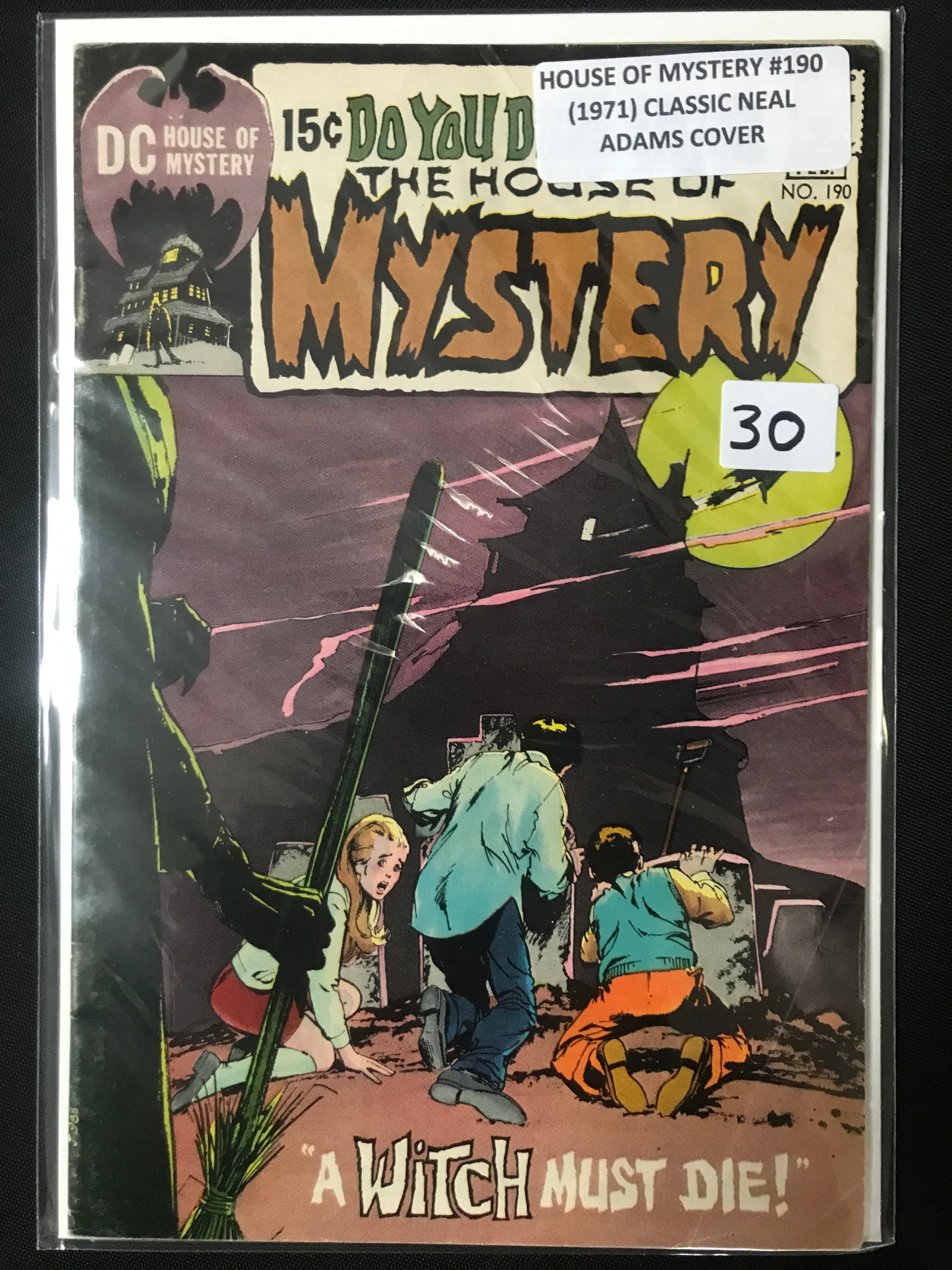 DC COMICS THE HOUSE OF MYSTERY NO.190: Prices are in Canadian Dollars