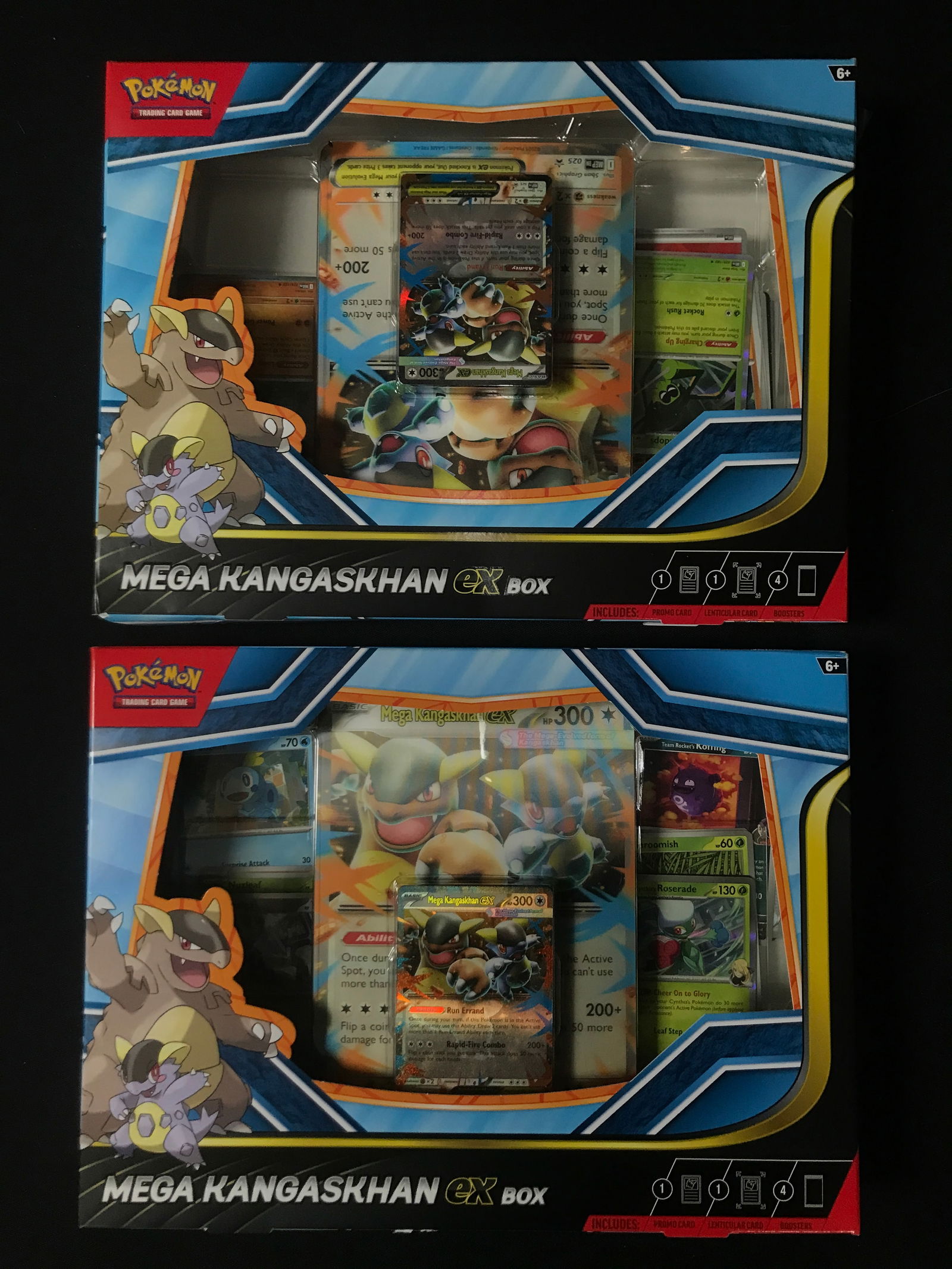 LOT OF 2 POKEMON TCG MEGA KANGASKHAN EX BOXES (1 of 1)