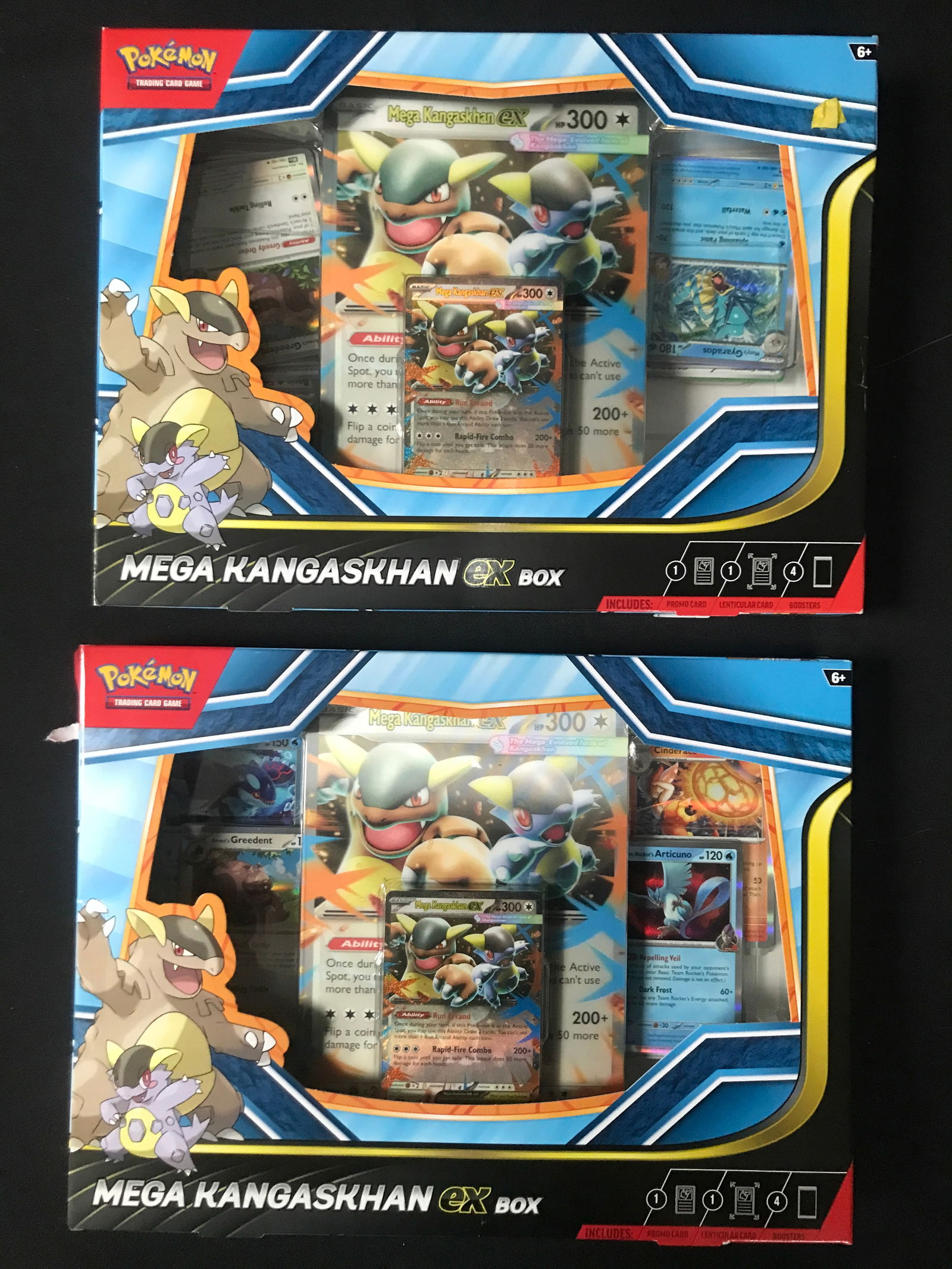 LOT OF 2 POKEMON TCG MEGA KANGASKHAN EX BOXES (1 of 1)