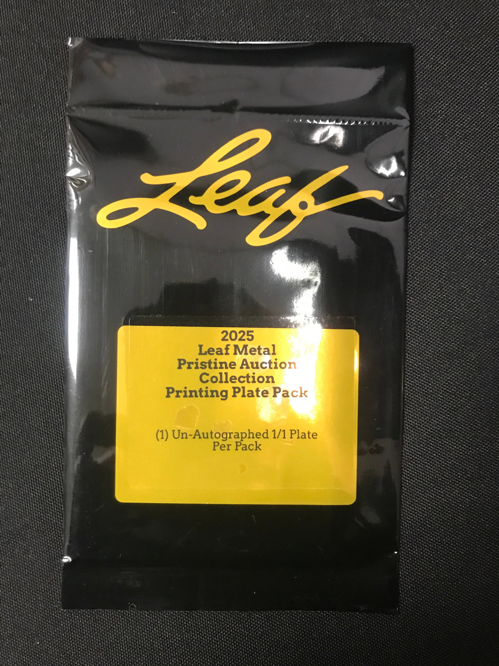 2025 LEAF METAL PRINTING PLATE PACK CONTAINS 1/1: Prices are in Canadian dollars