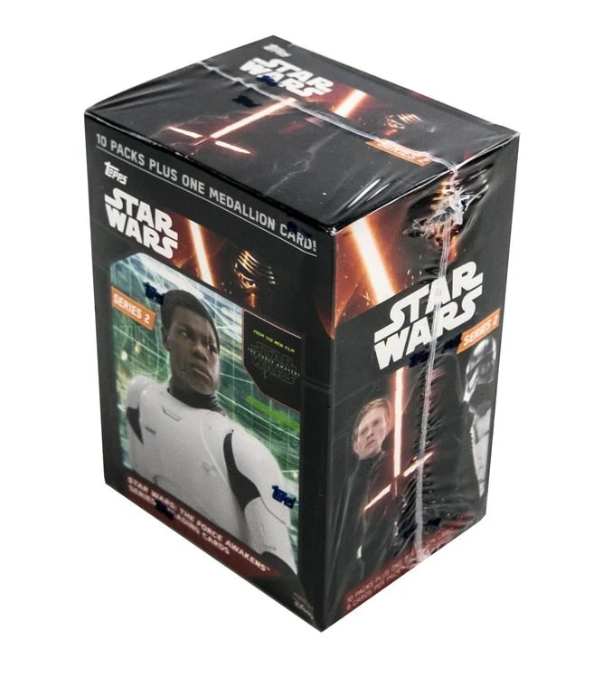 2016 TOPPS STAR WARS THE FORCE AWAKENS SERIES 2 BLASTER BOX: Prices are in Canadian dollars