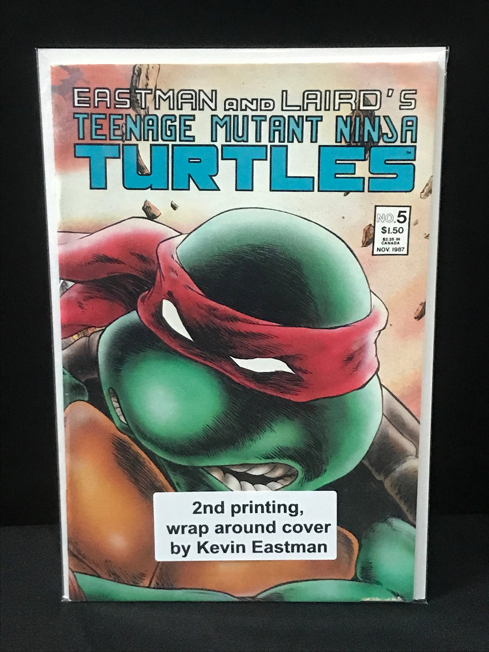 TEENAGE MUTANT NINJA TURTLES #5 - EASTMAN AND LAIRD COMICS: Prices are in Canadian dollars