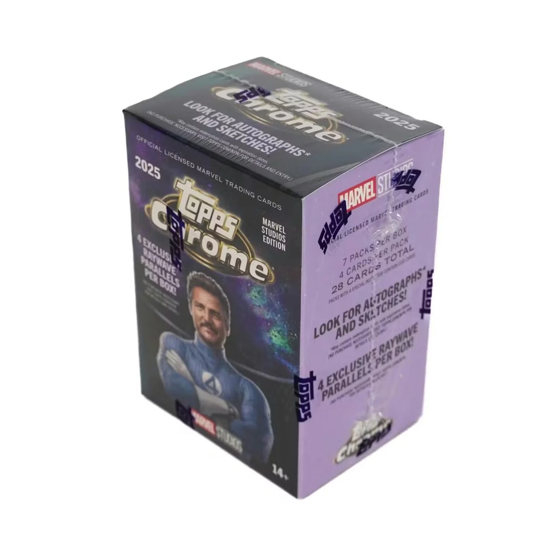 2025 TOPPS CHROME MARVEL STUDIOS EDITION SEALED BOX (1 of 1)