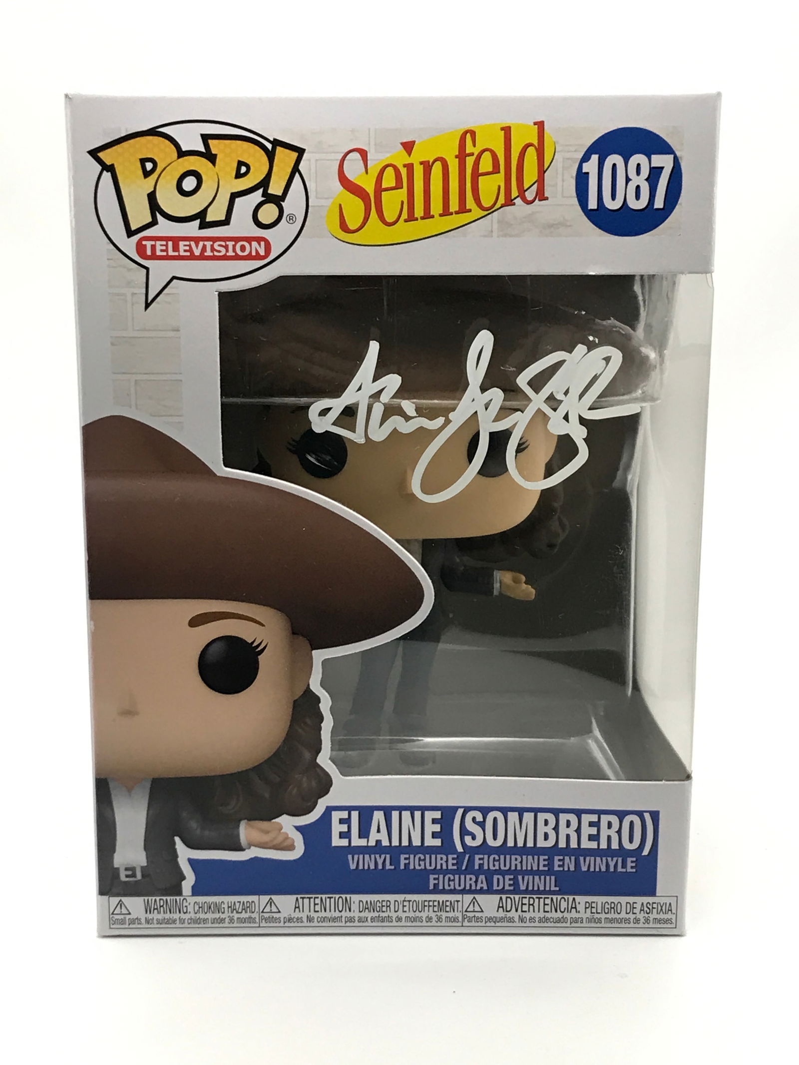 JULIA LOUIS DREYFUS SIGNED ELAIN SEINFELD FUNKO POP - KB COA (1 of 2)