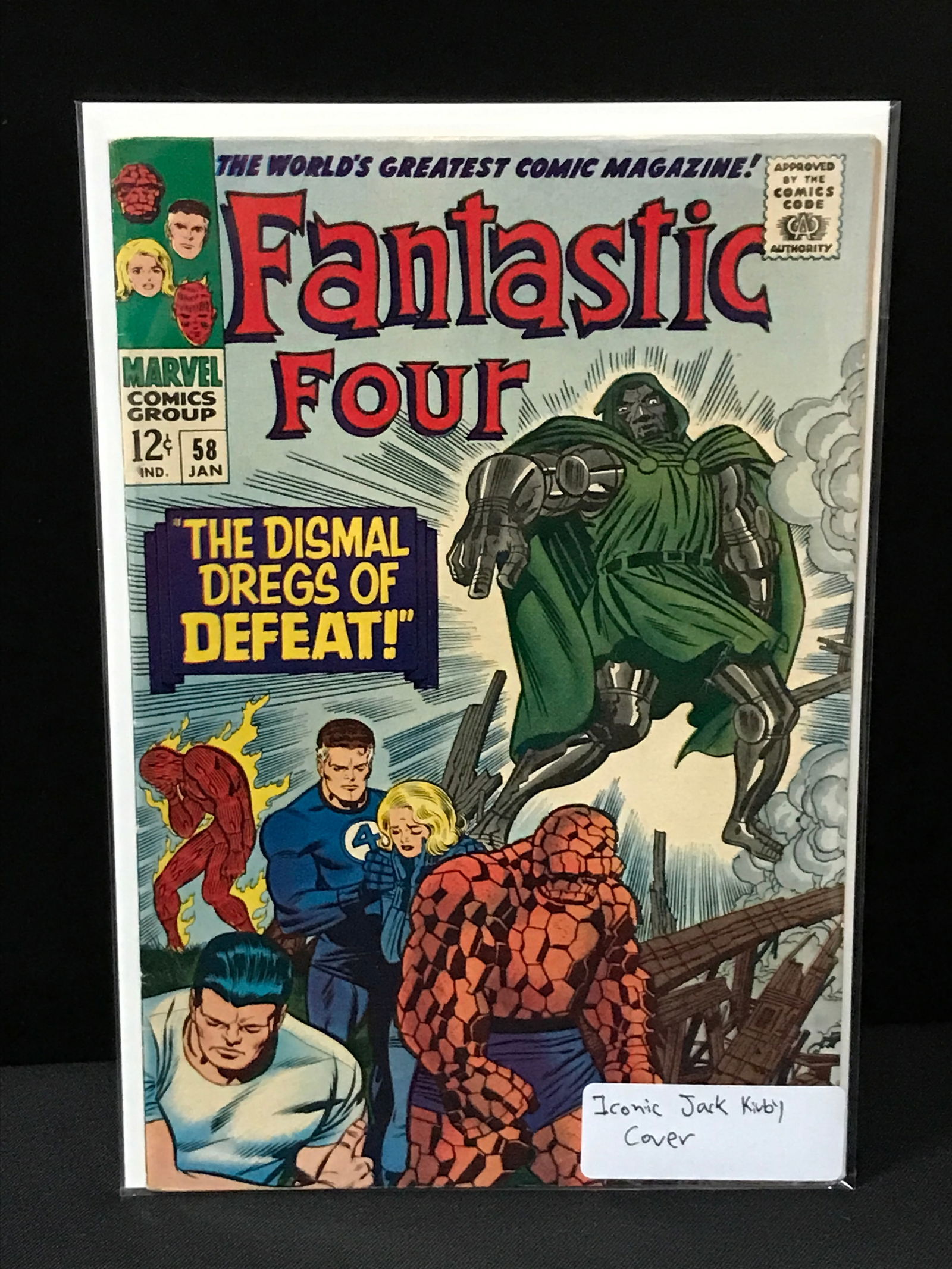 FANTASTIC FOUR #58 - MARVEL COMICS (1 of 1)