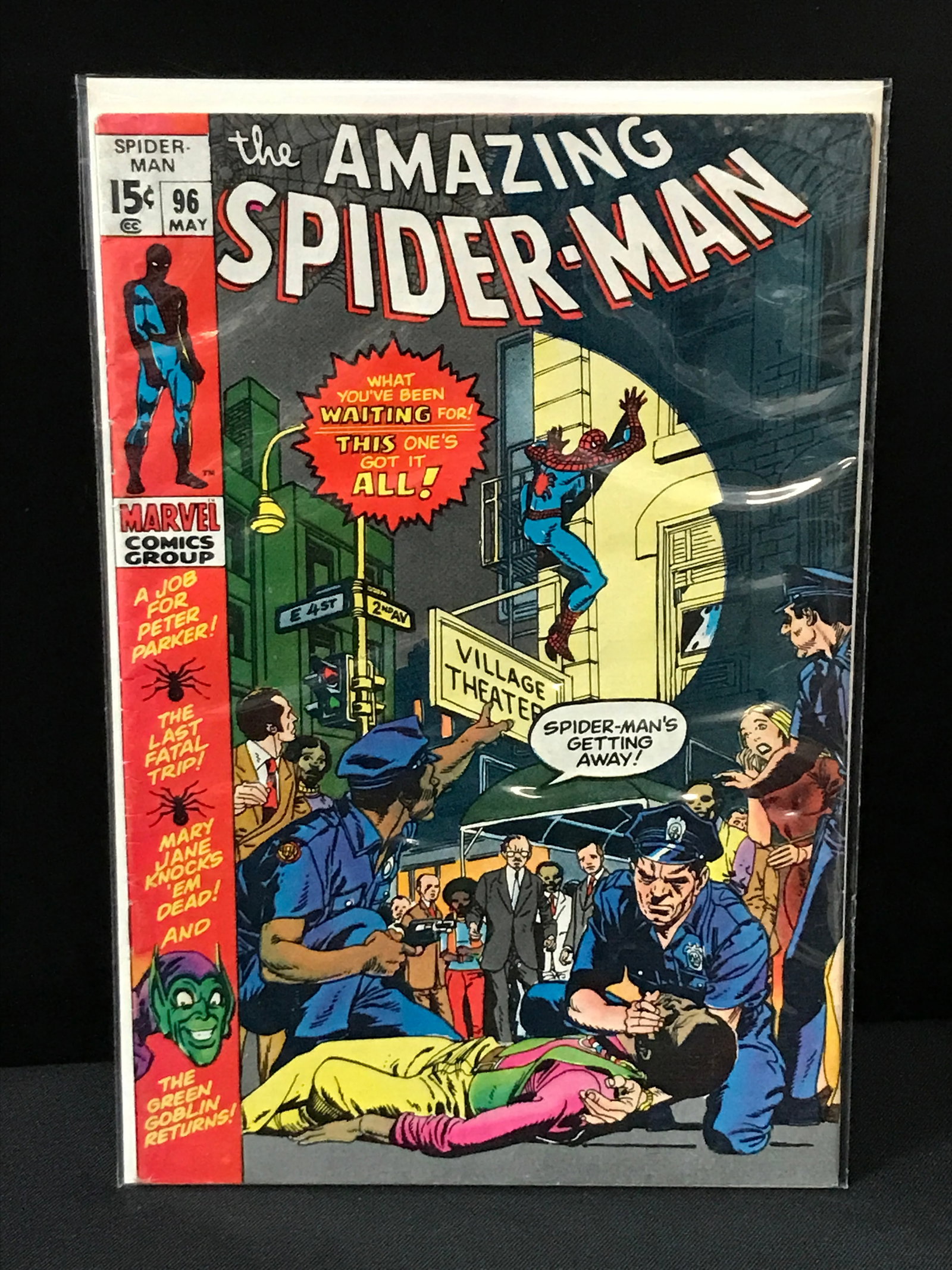 THE AMAZING SPIDERMAN #96 - MARVEL COMICS: Prices are in Canadian dollars