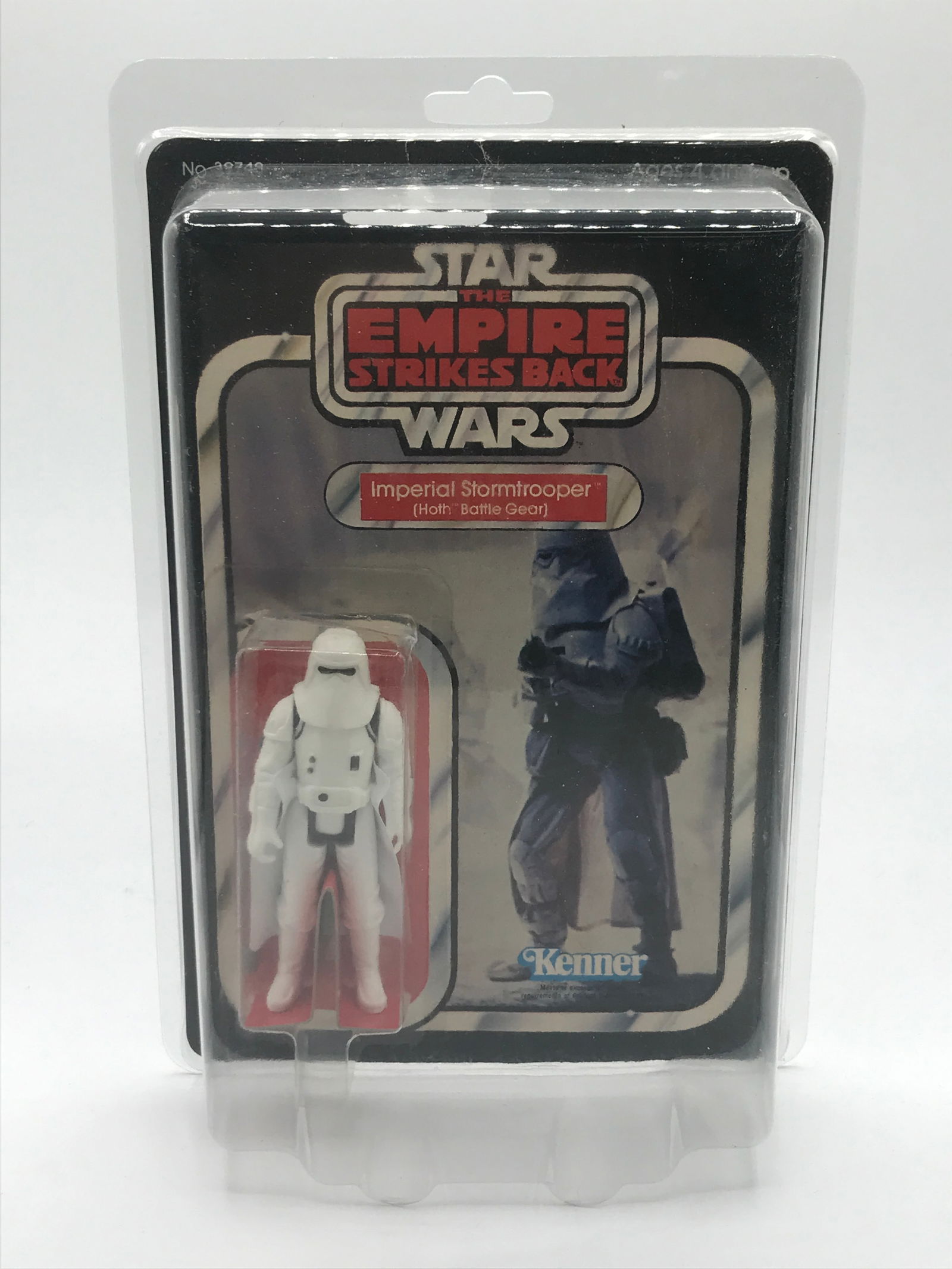 VINTAGE 31 BACK KENNER Star Wars IMPERIAL STORMTROOPER (HOTH BATTLE GEAR) ACTION FIGURE (1 of 2)
