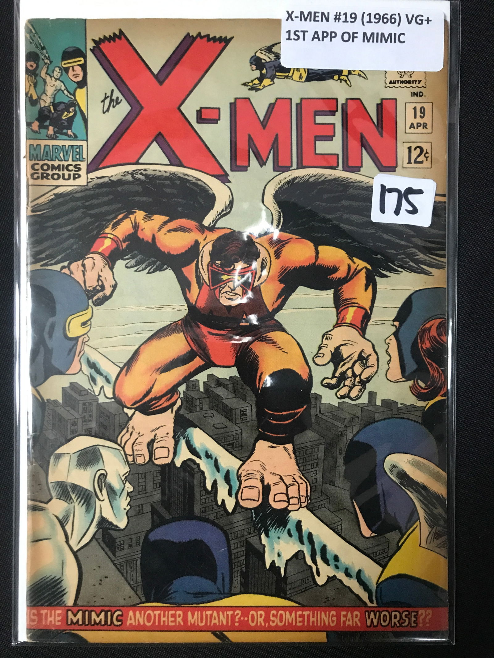 X-MEN #19 (1966) 1ST APPEARANCE OF MIMIC - MARVEL COMICS (1 of 1)