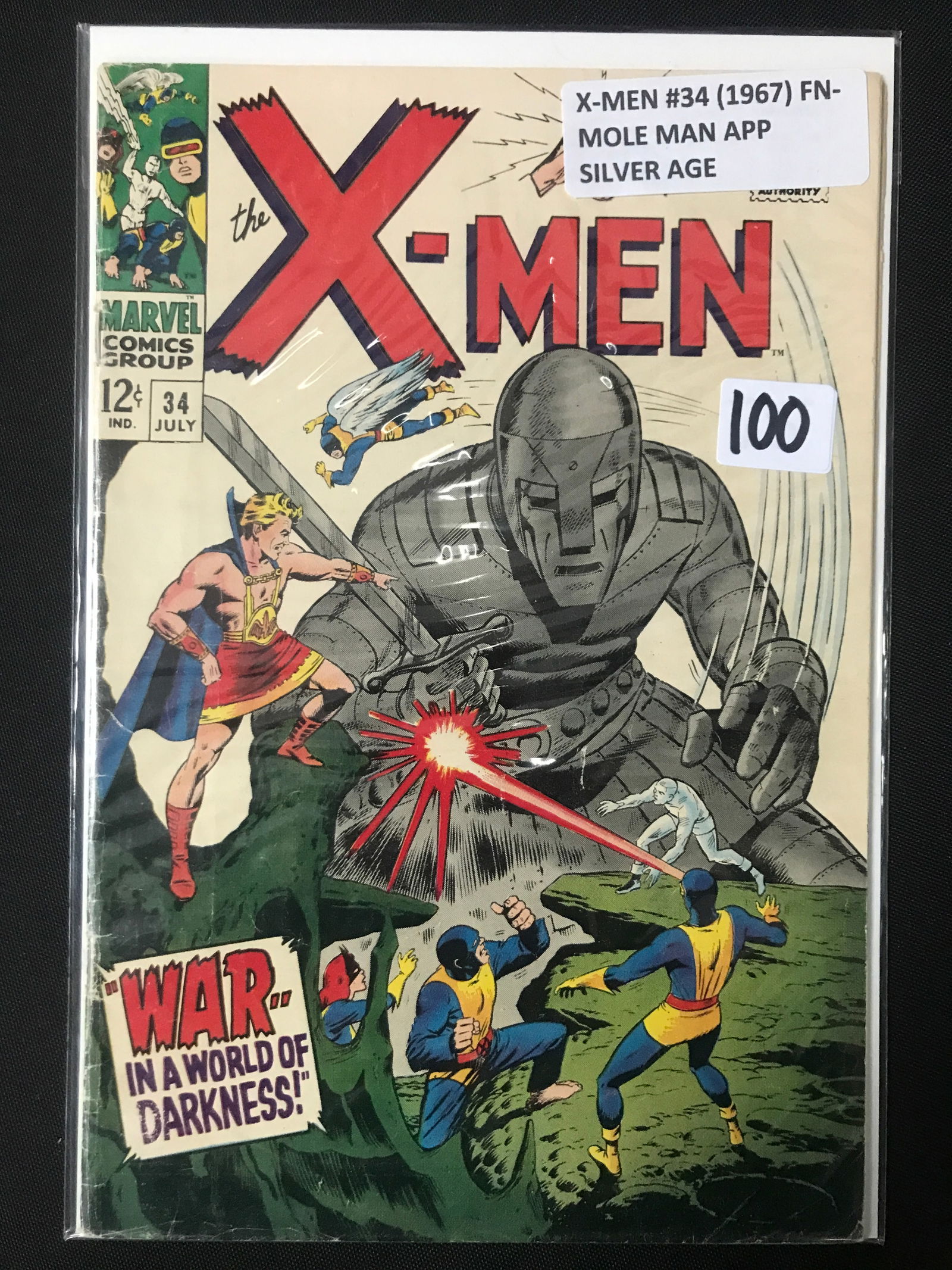 X-MEN #34 (1967) - MARVEL COMICS (1 of 1)