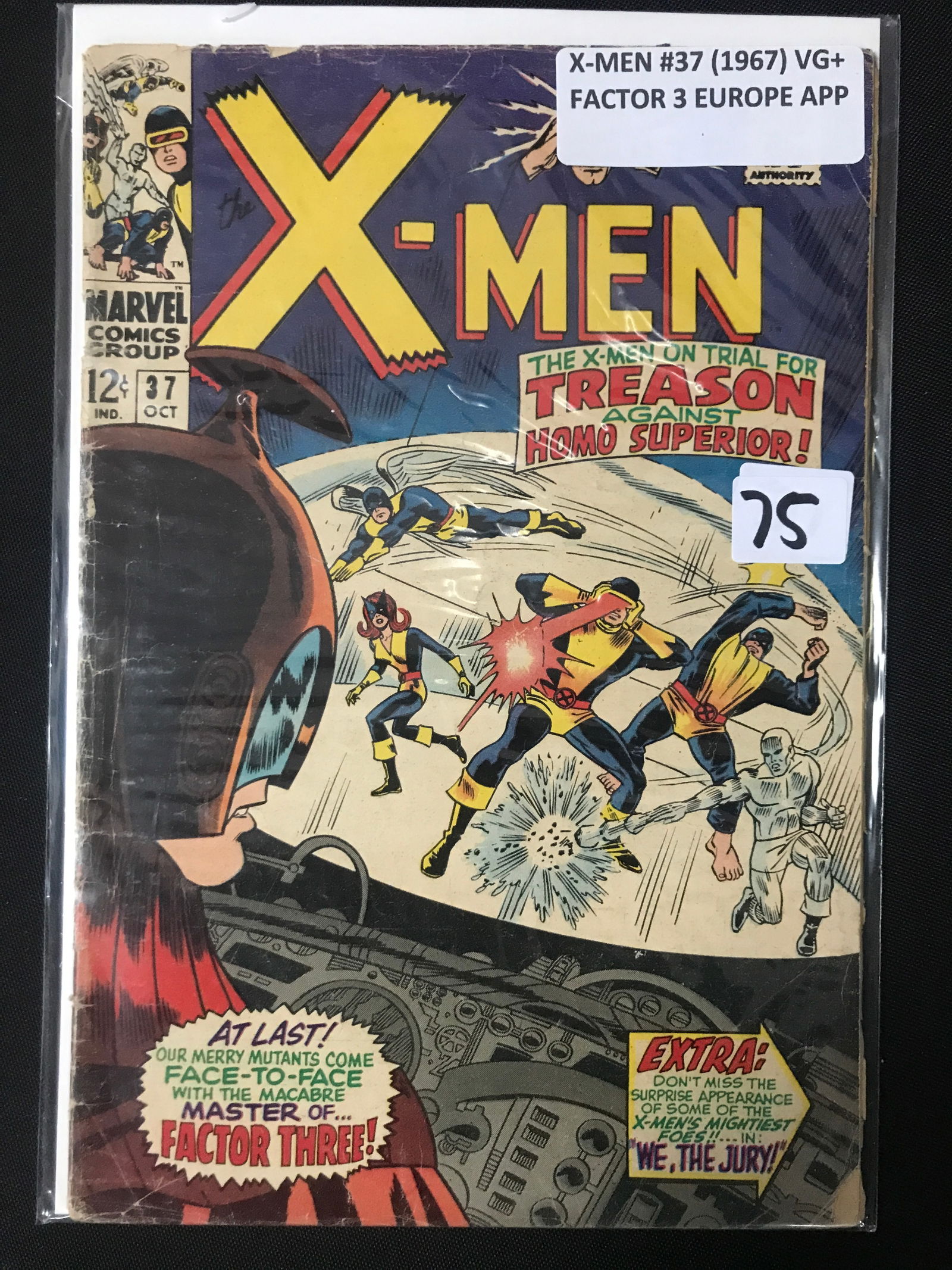X-MEN #37 (1967) - MARVEL COMICS (1 of 1)