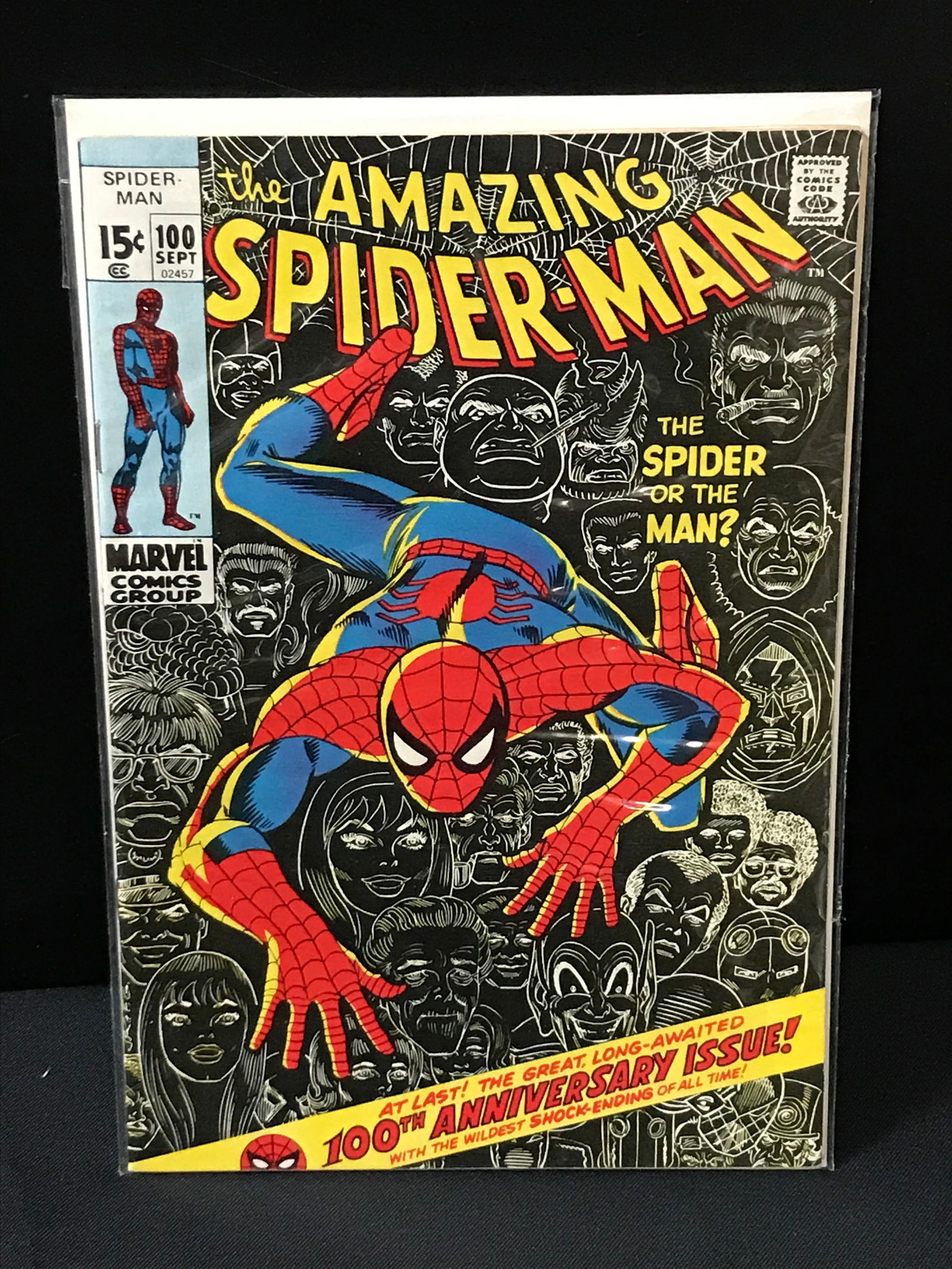 THE AMAZING SPIDERMAN #100 - MARVEL COMICS (1 of 1)