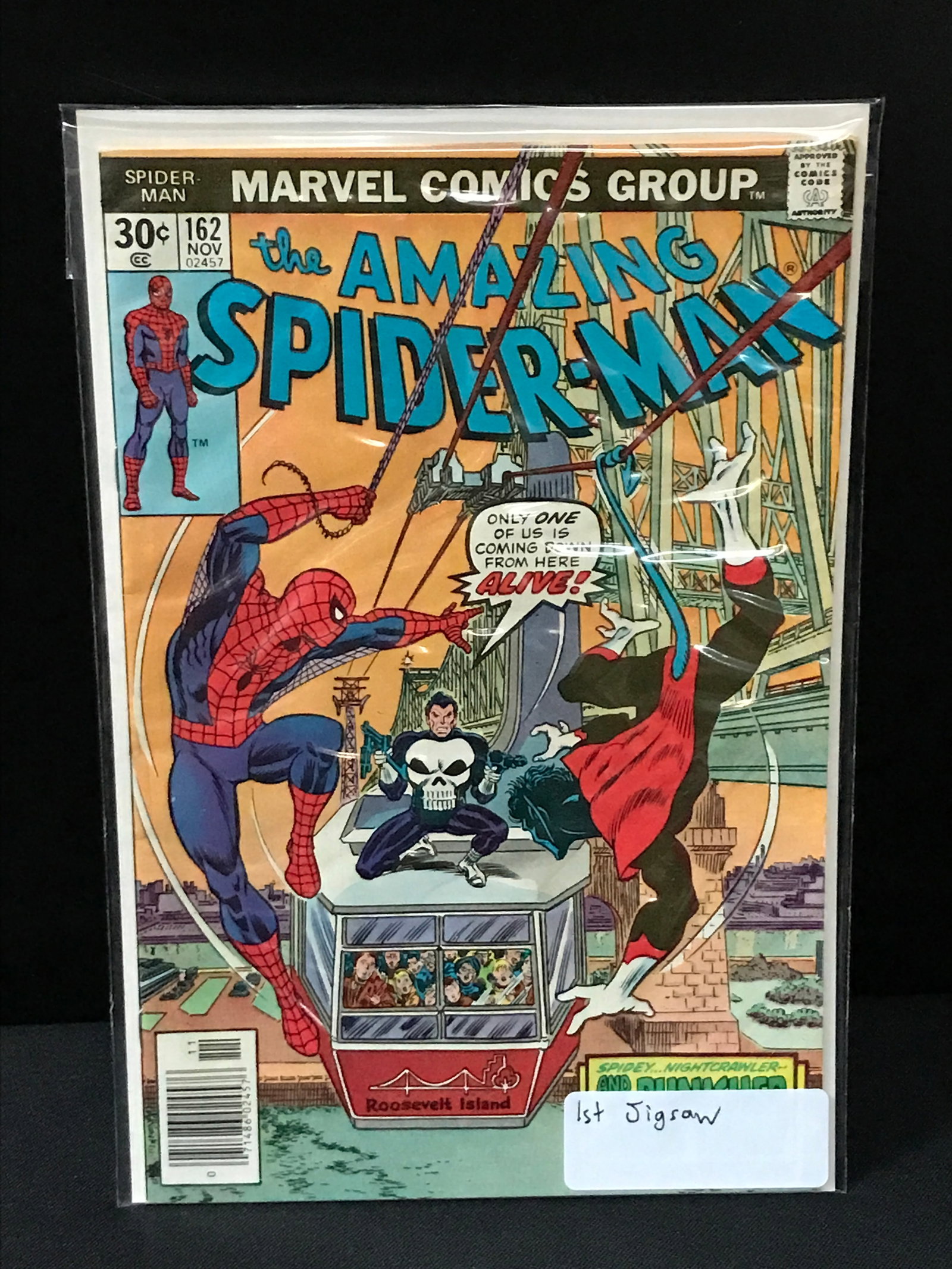 THE AMAZING SPIDERMAN #162 1ST JIGSAW - MARVEL COMICS: Prices are in Canadian dollars