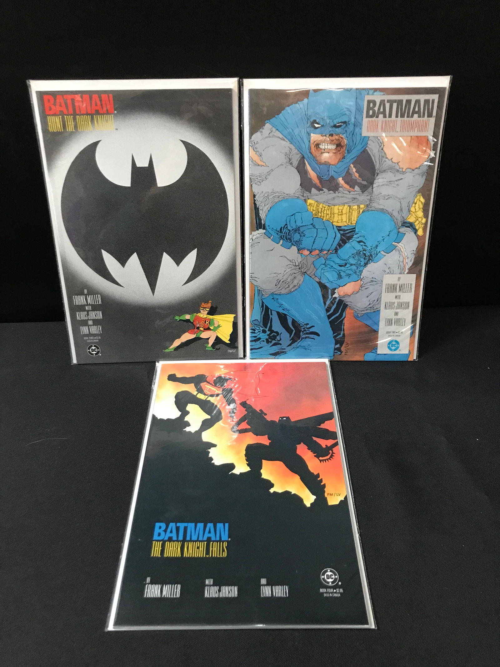 LOT OF 3 KEY ISSUE BATMAN DARK KNIGHT COMICS - DC COMICS (1 of 1)